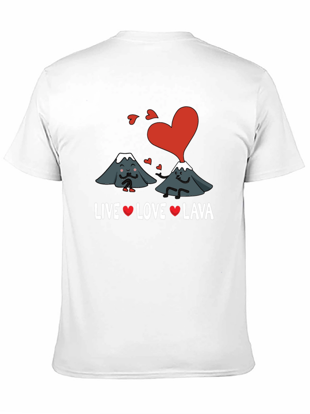 Live Love Lava Valentines Day T-Shirt