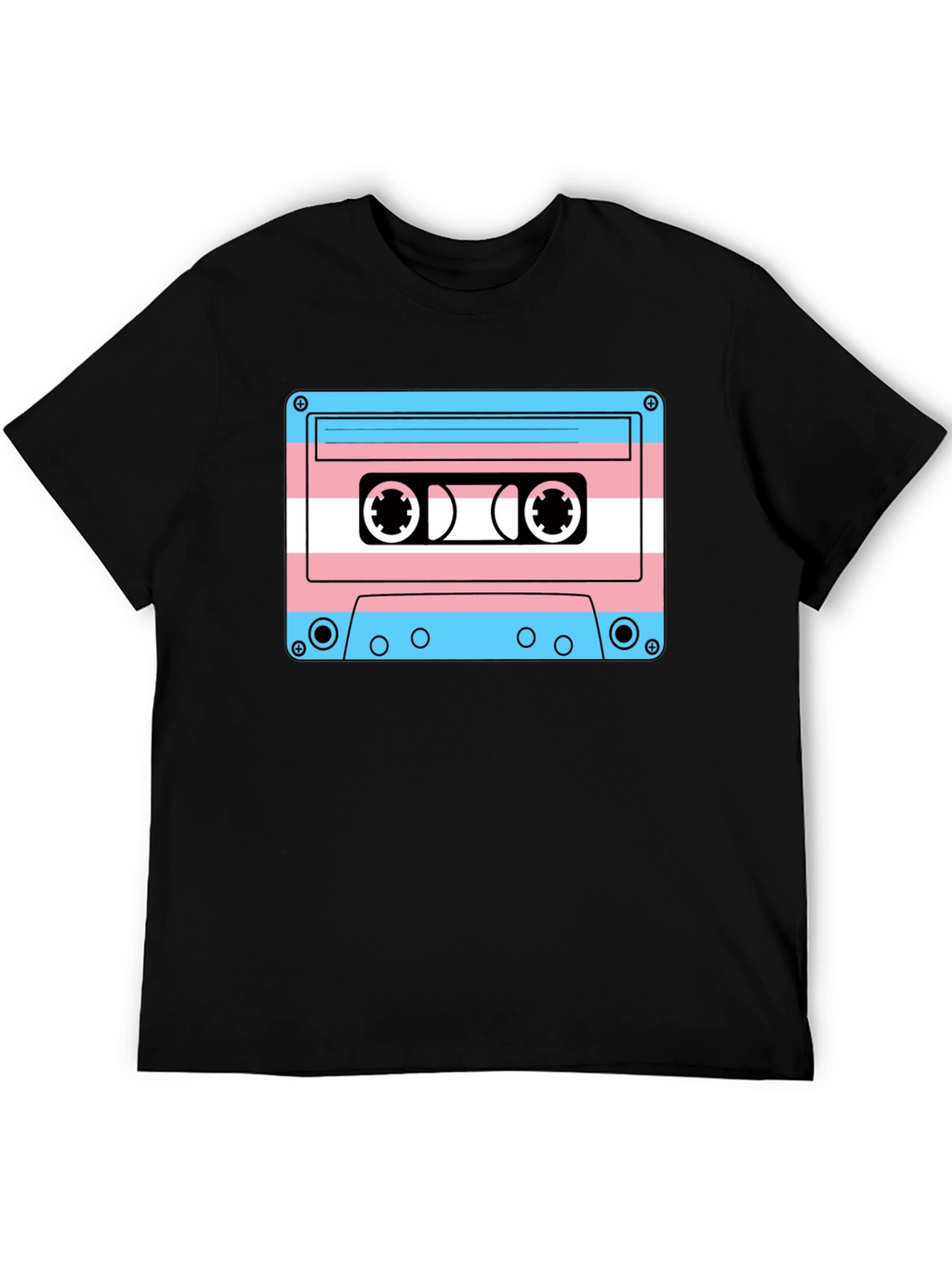 Transgender Pride Cassette Tape T-Shirt