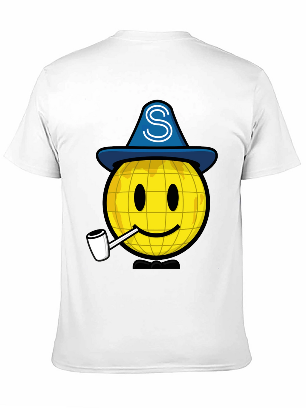 Wizard Smiley Face Graphic T-Shirt