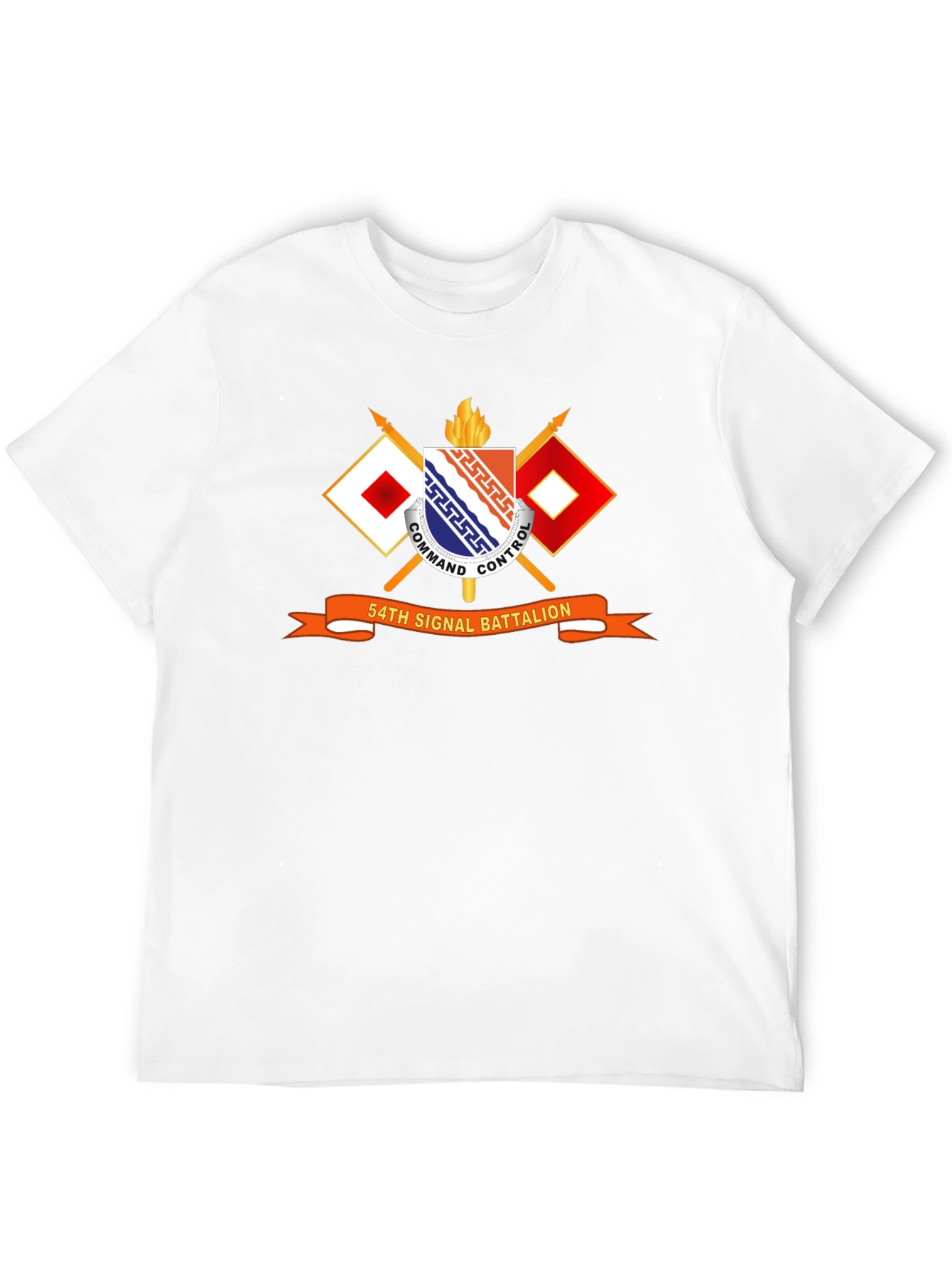 54th Signal Battalion T-Shirt - Military Pride
