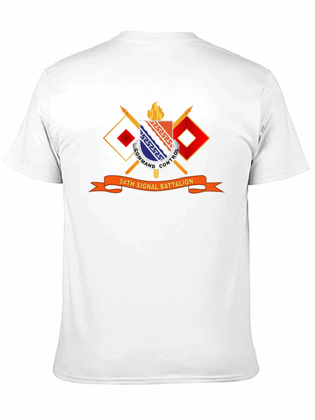 54th Signal Battalion T-Shirt - Military Pride