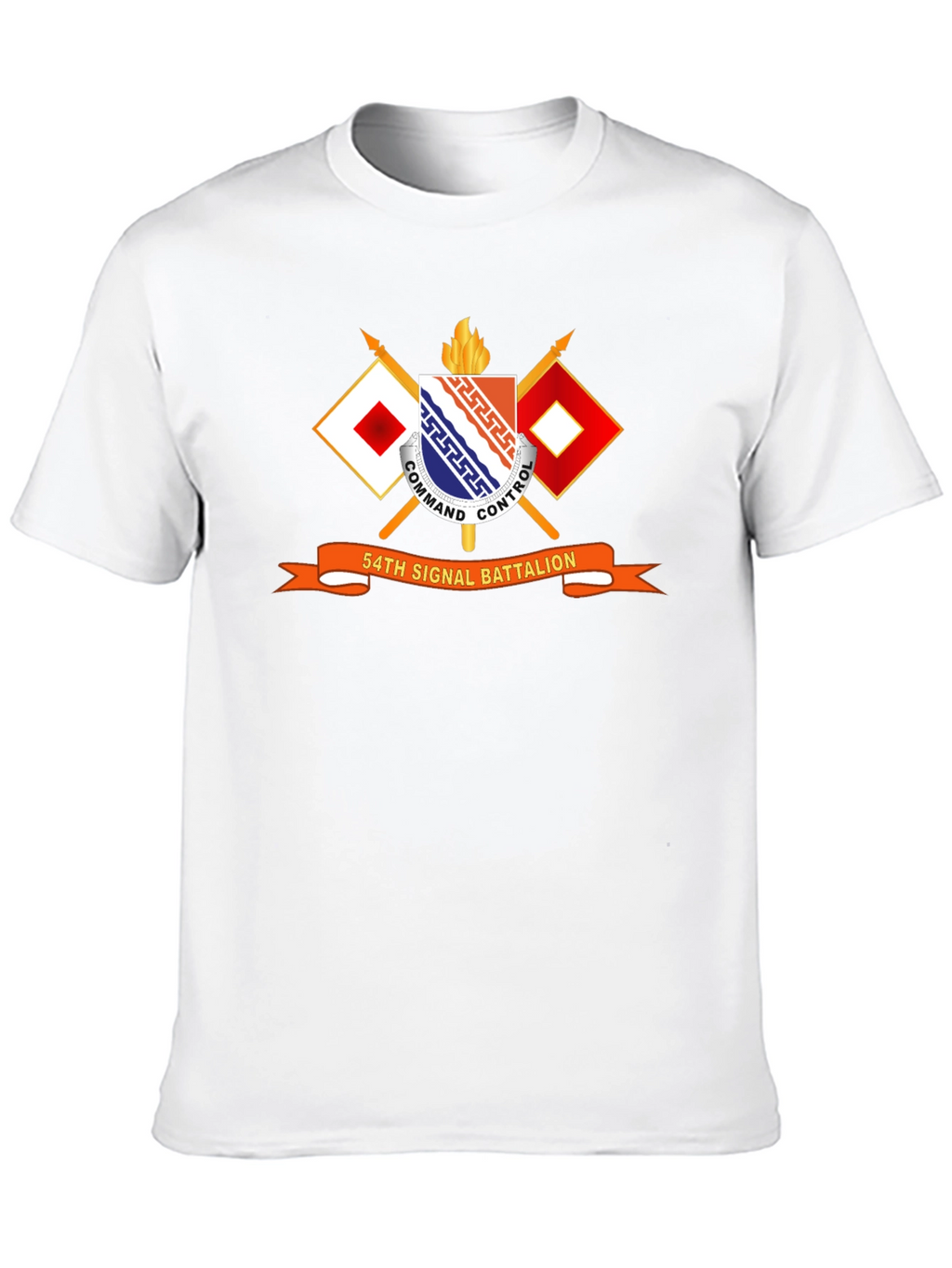 54th Signal Battalion T-Shirt - Military Pride