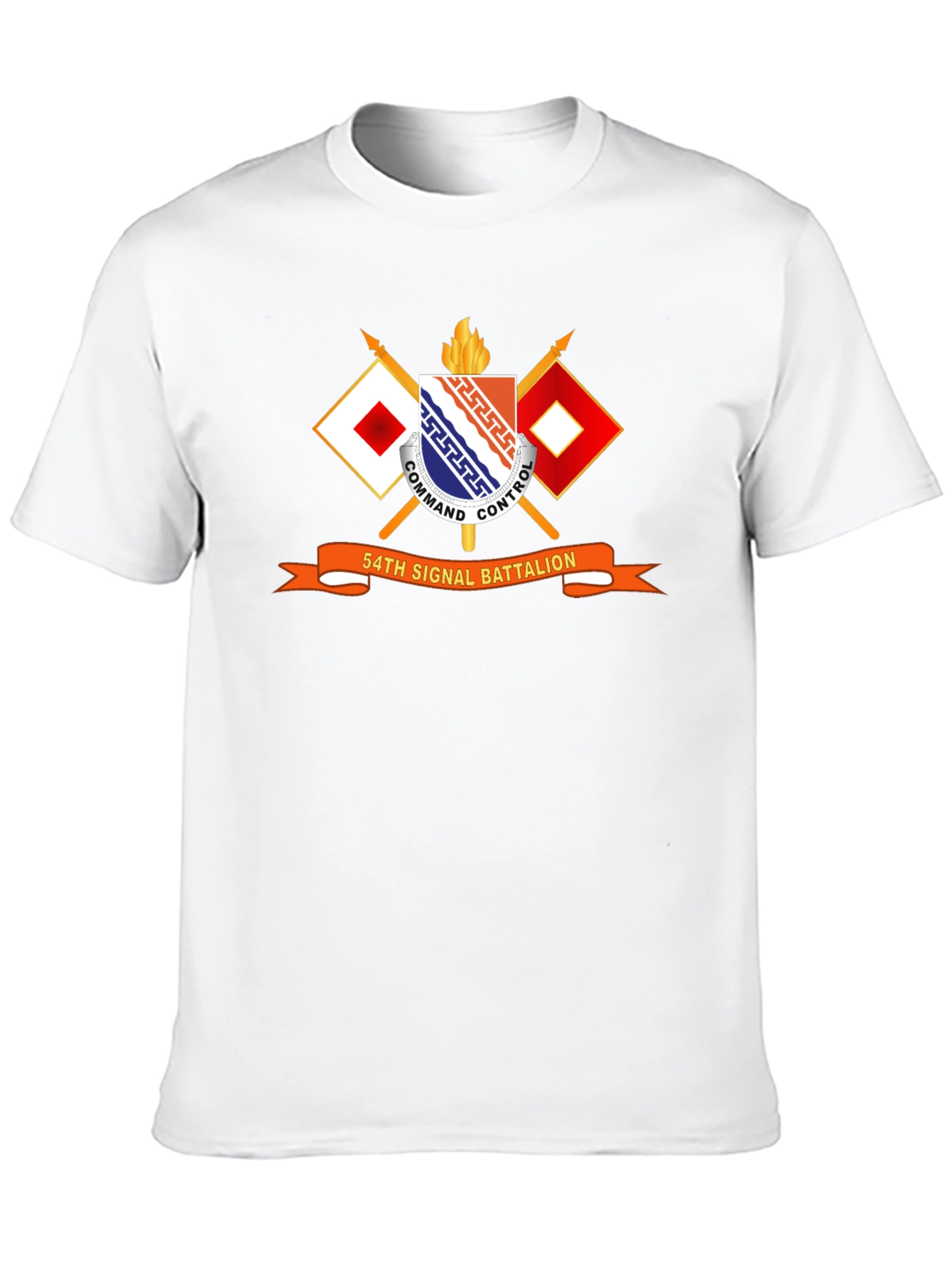 54th Signal Battalion T-Shirt - Military Pride