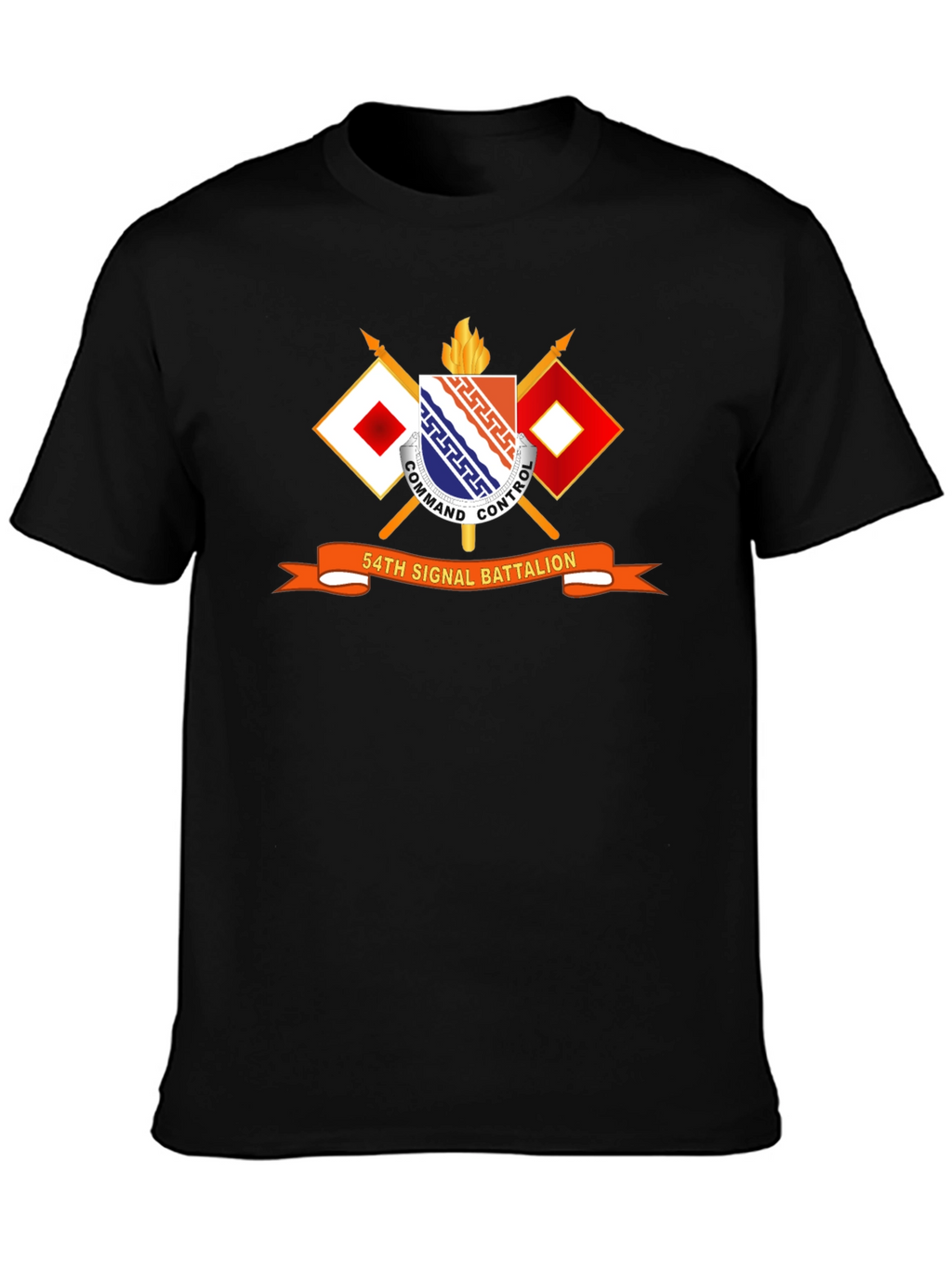 54th Signal Battalion T-Shirt - Military Pride