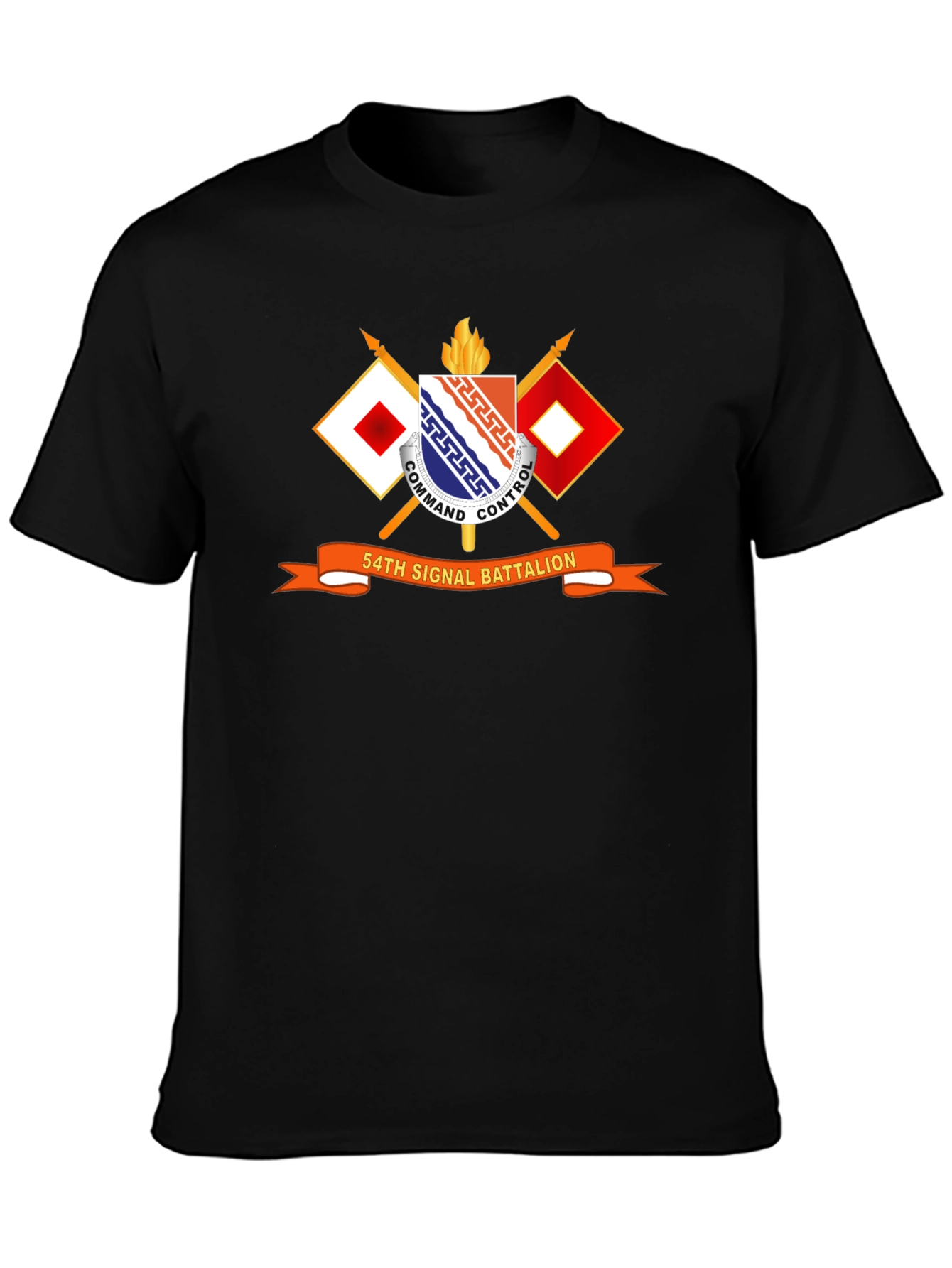 54th Signal Battalion T-Shirt - Military Pride