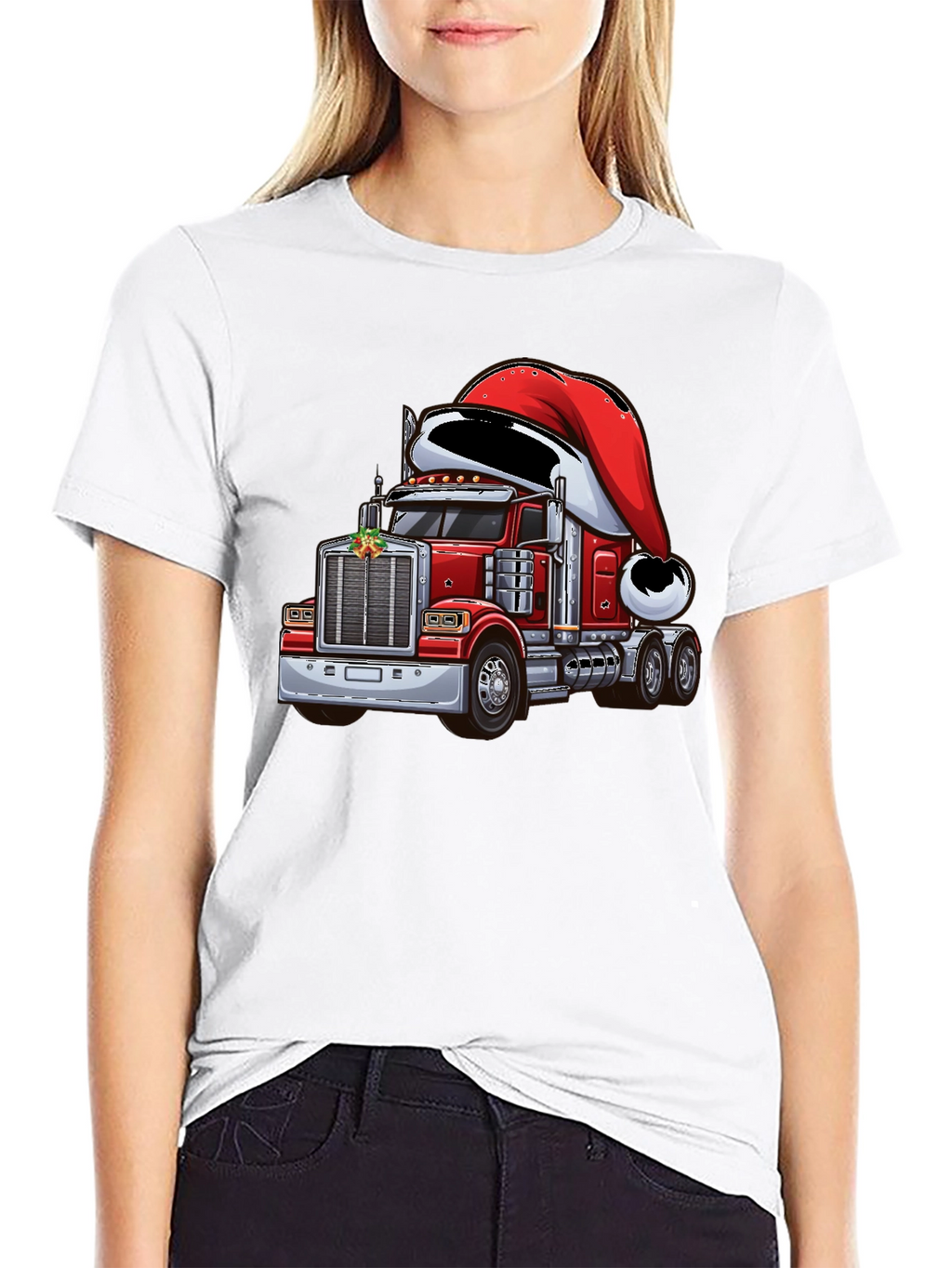 Christmas Trucker T-Shirt - Holiday Style