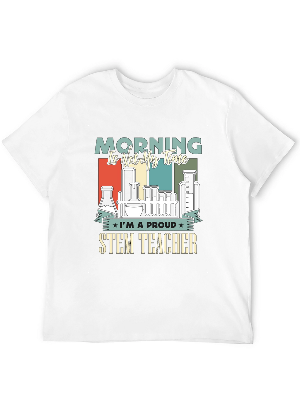Proud STEM Teacher Graphic T-Shirt