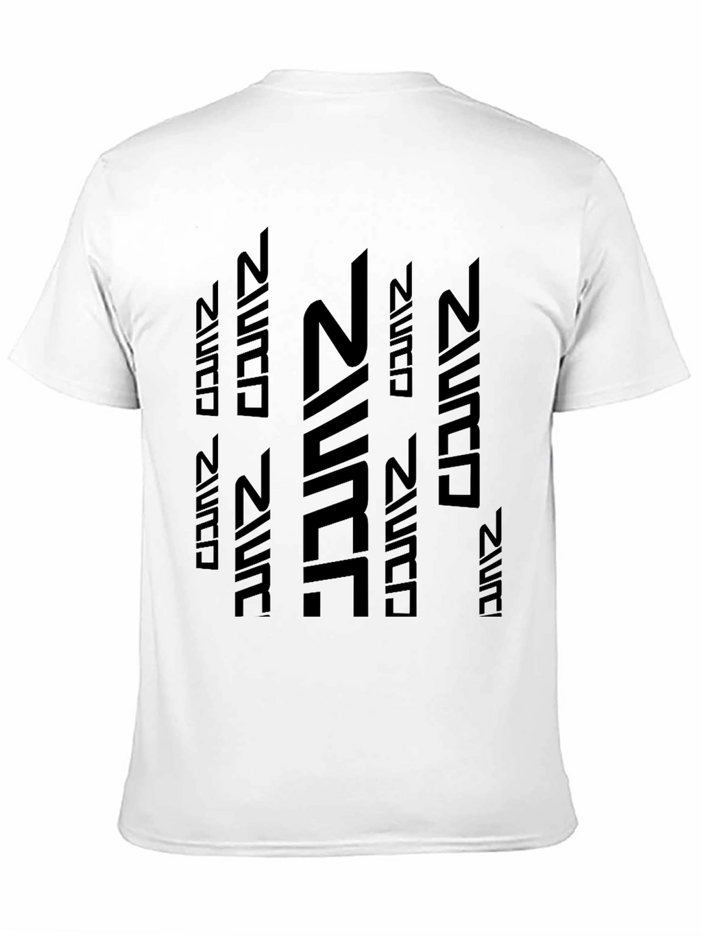 Abstract Print Black T-Shirt - Modern Casual Tee