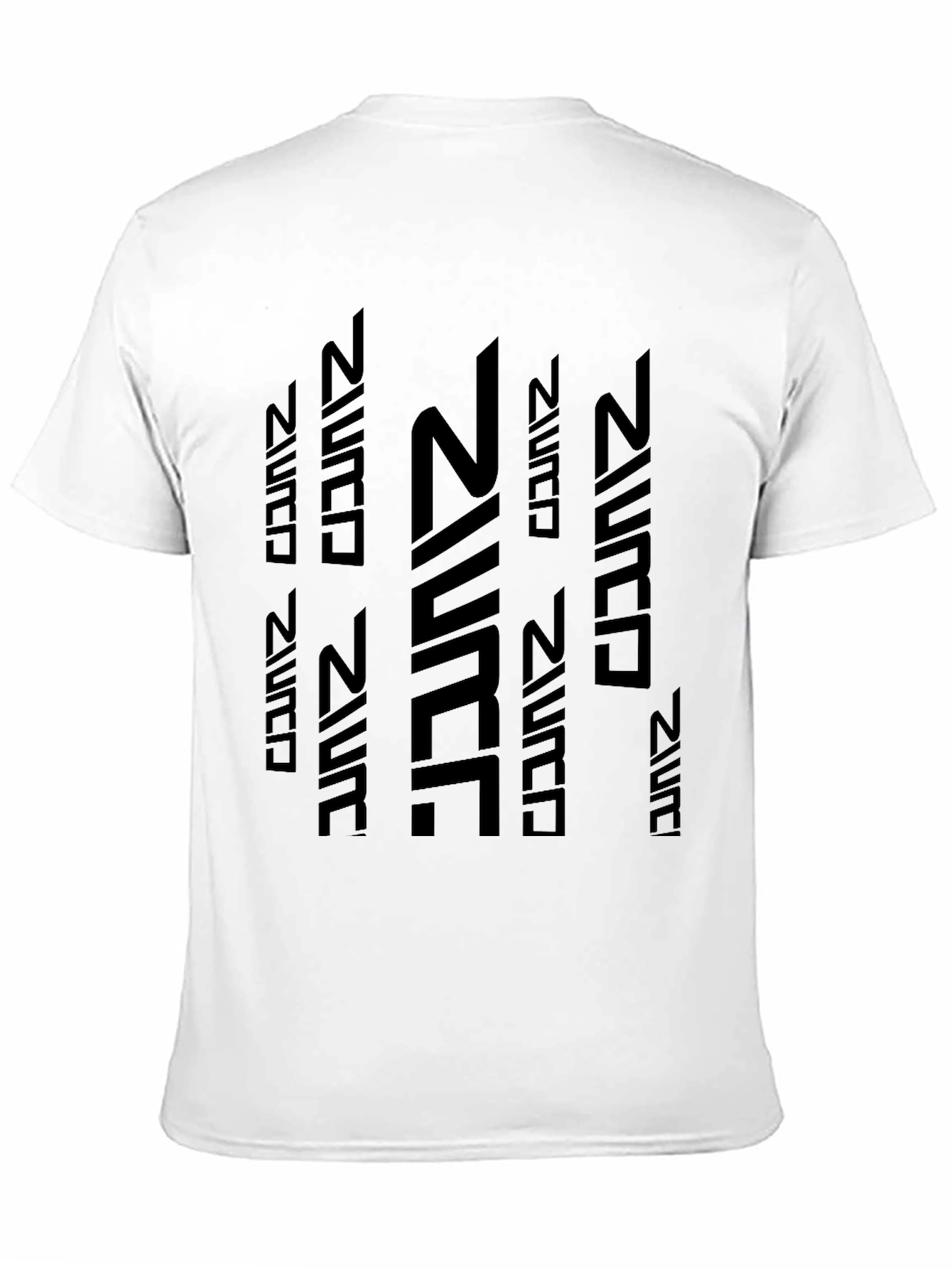 Abstract Print Black T-Shirt - Modern Casual Tee