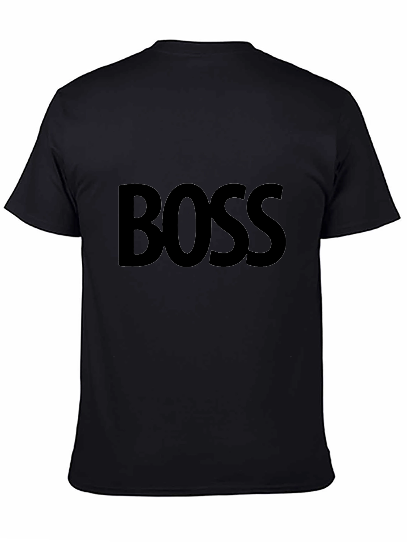 BOSS Graphic Mens Black T-Shirt