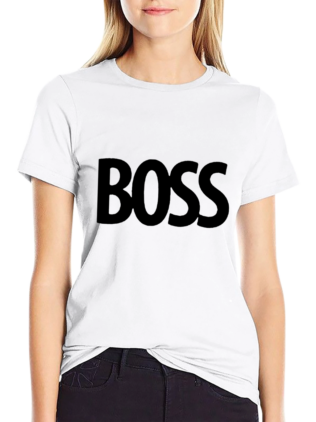 BOSS Graphic Mens Black T-Shirt