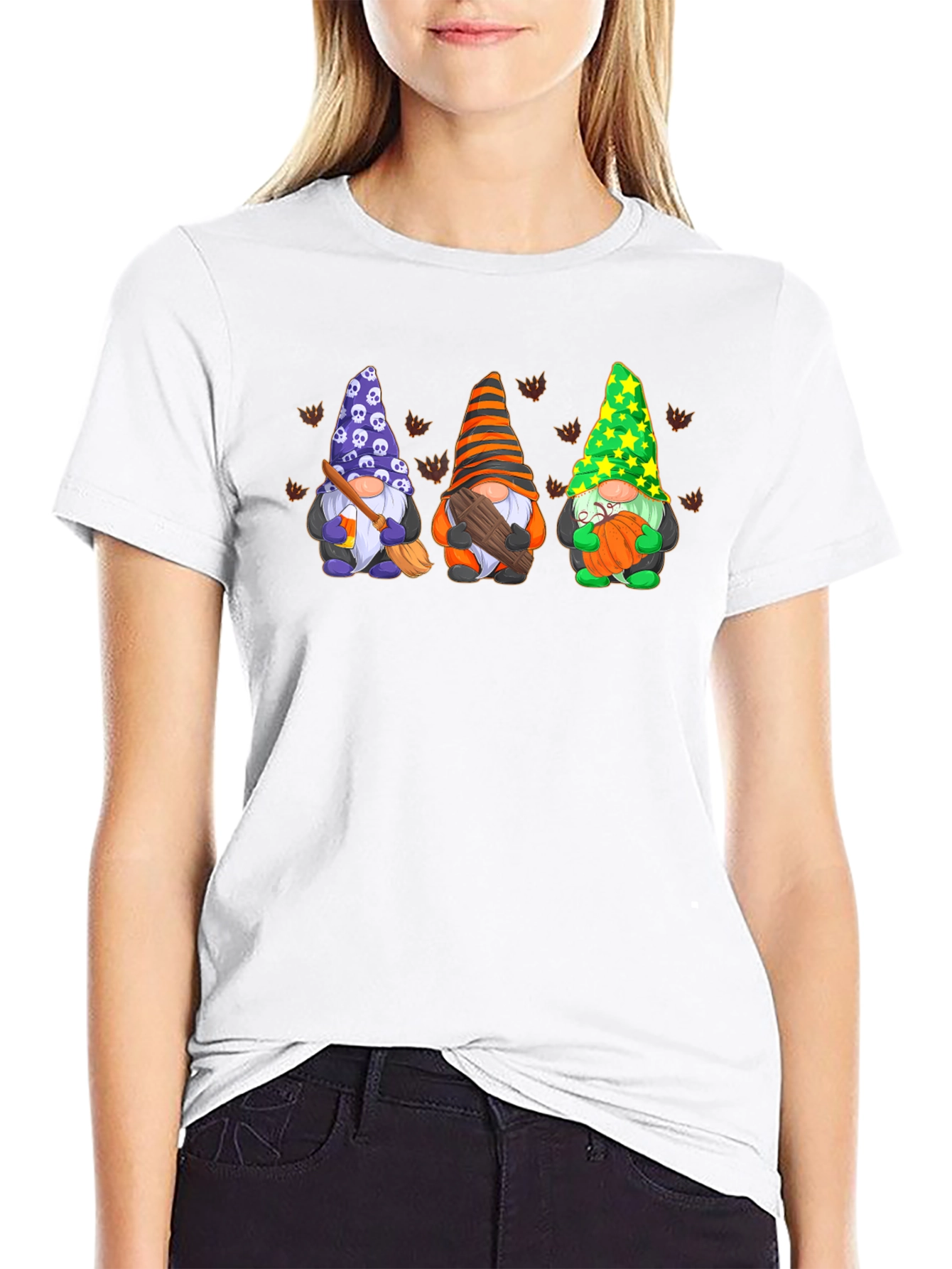 Halloween Gnomes T-Shirt: Spooky Season Apparel