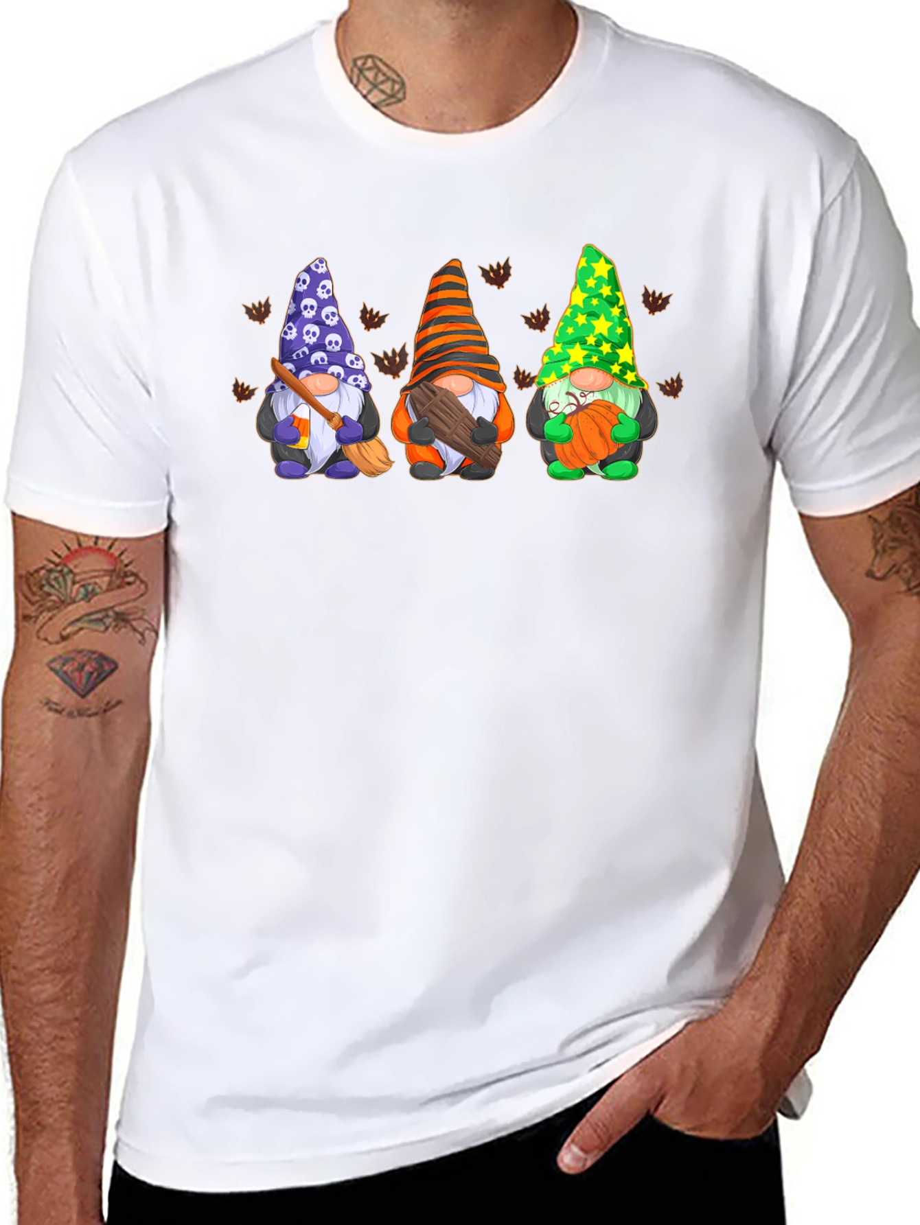 Halloween Gnomes T-Shirt: Spooky Season Apparel