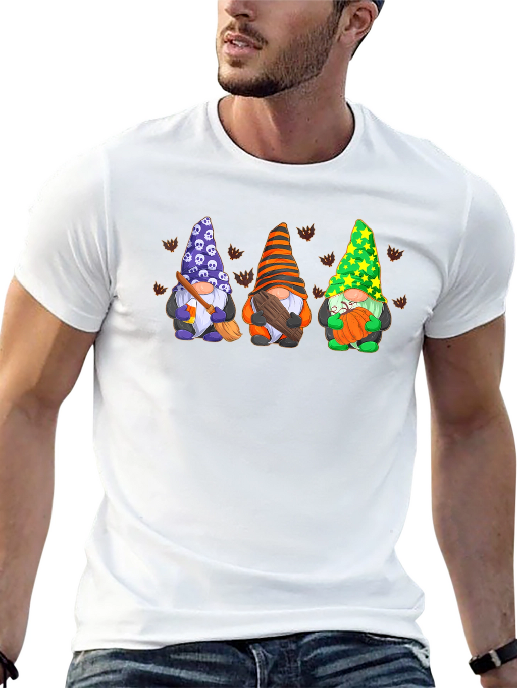 Halloween Gnomes T-Shirt: Spooky Season Apparel