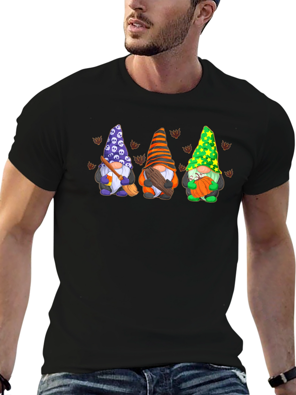 Halloween Gnomes T-Shirt: Spooky Season Apparel