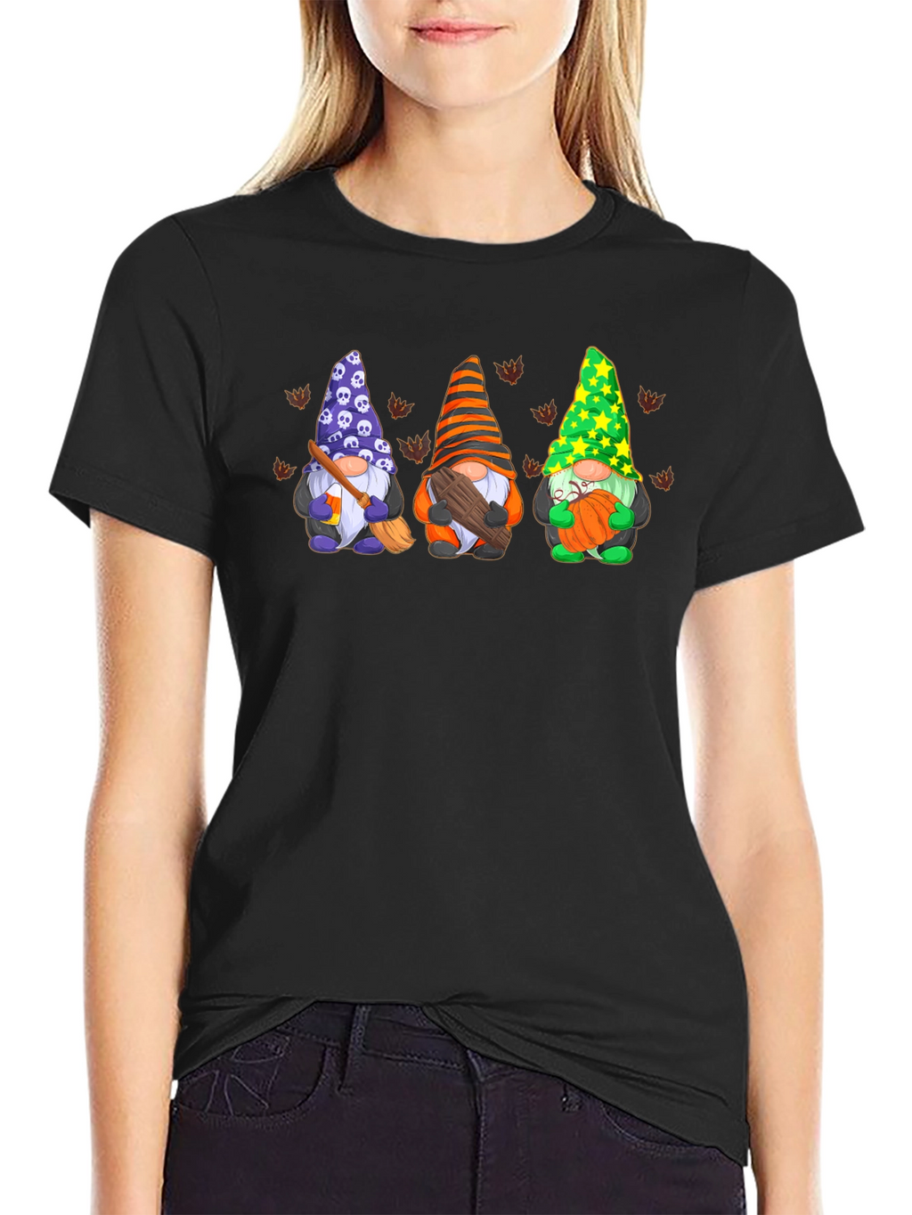 Halloween Gnomes T-Shirt: Spooky Season Apparel