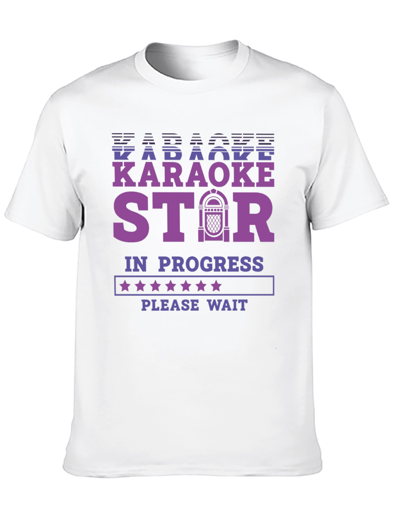 Karaoke Star T-Shirt - In Progress Fun Tee