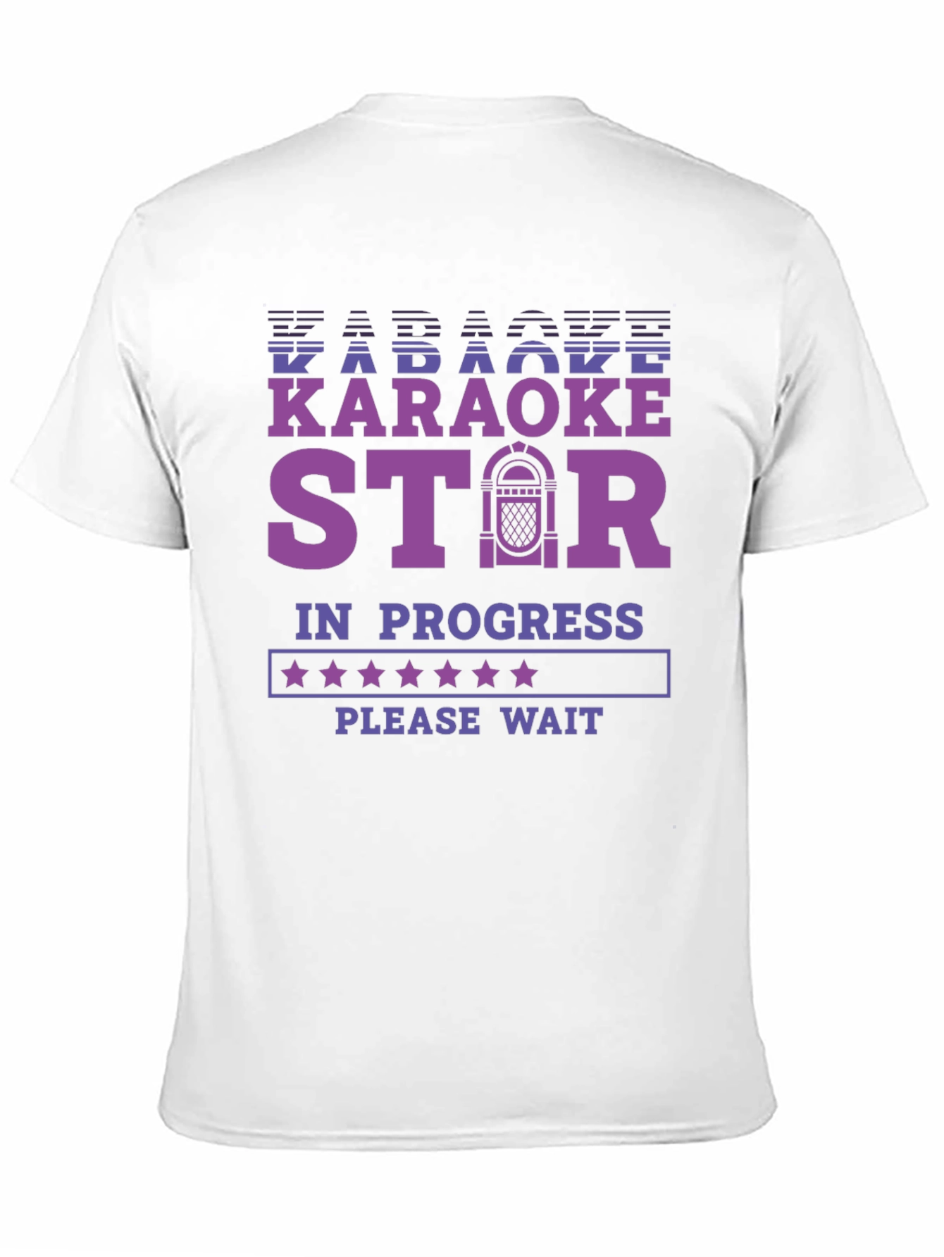 Karaoke Star T-Shirt - In Progress Fun Tee