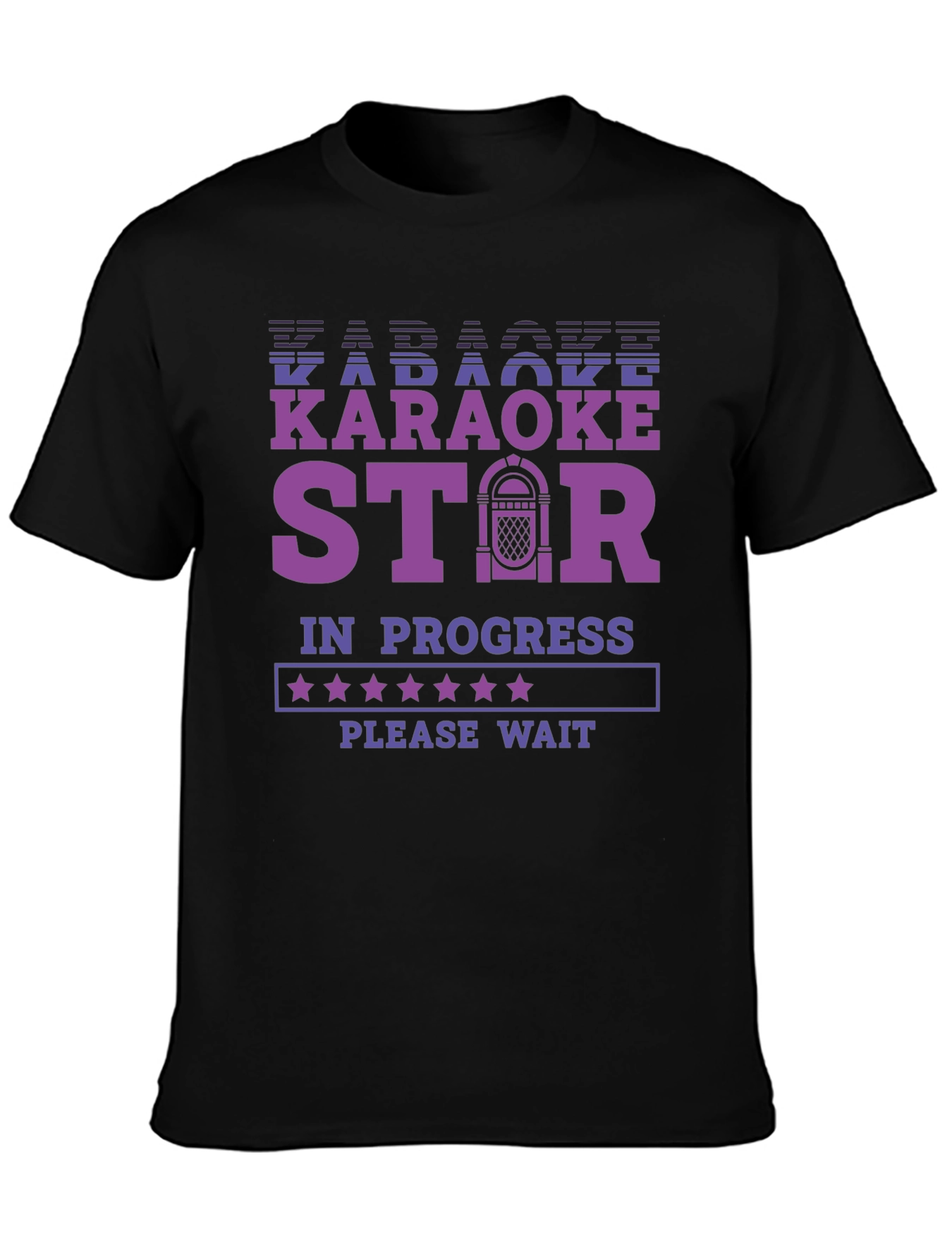 Karaoke Star T-Shirt - In Progress Fun Tee