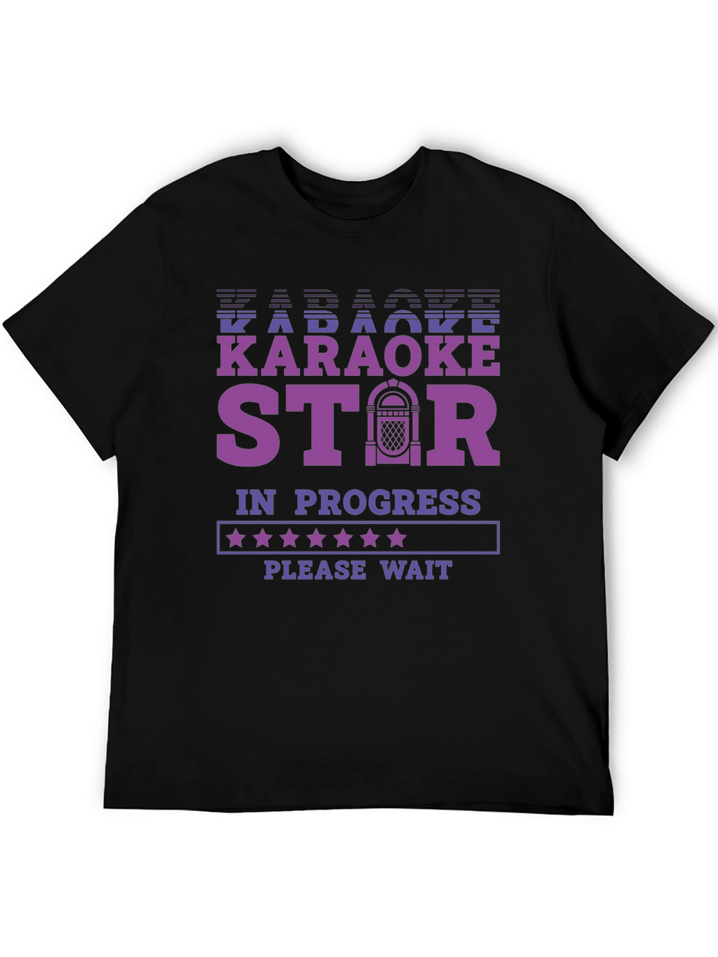 Karaoke Star T-Shirt - In Progress Fun Tee