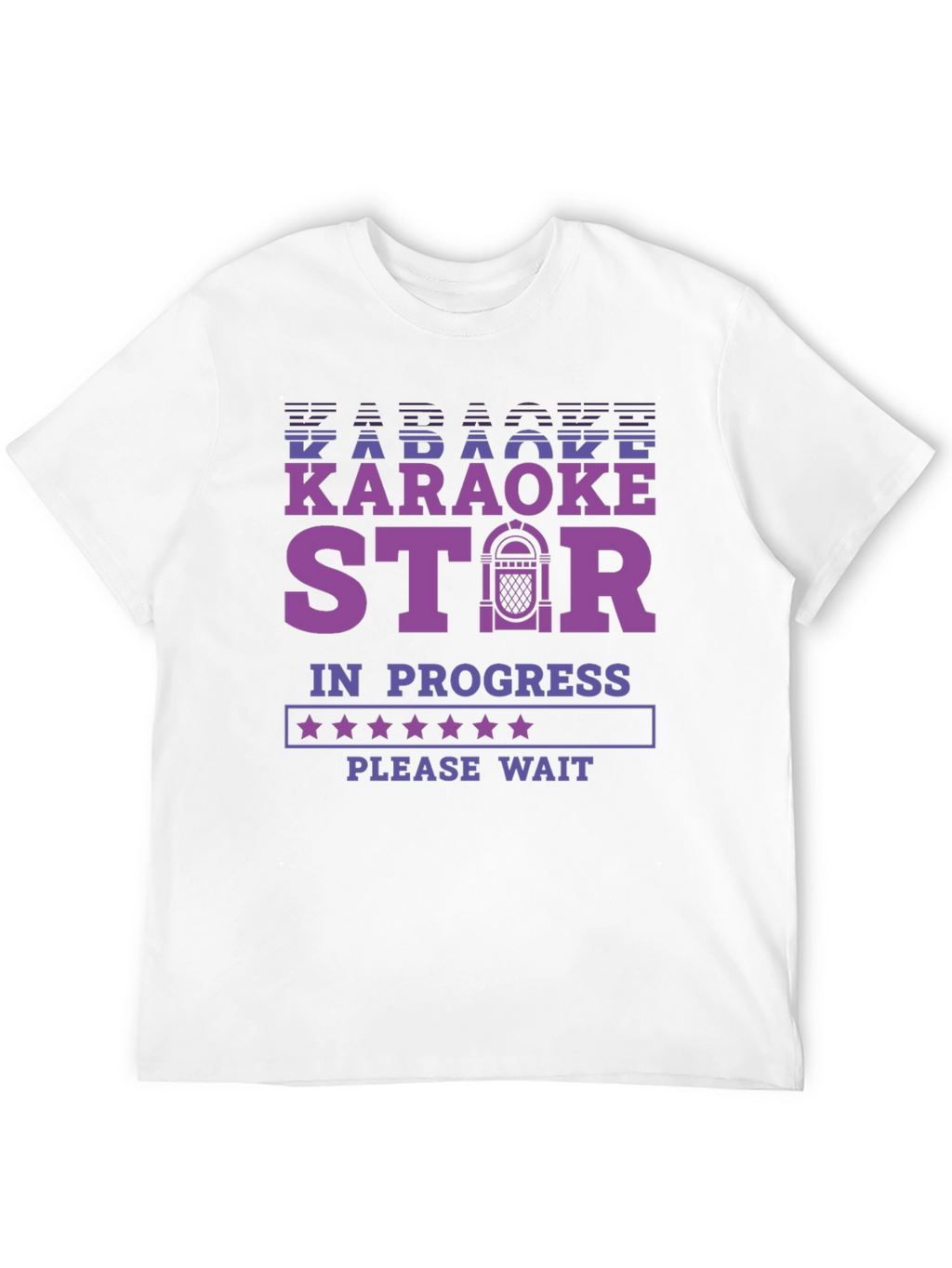 Karaoke Star T-Shirt - In Progress Fun Tee