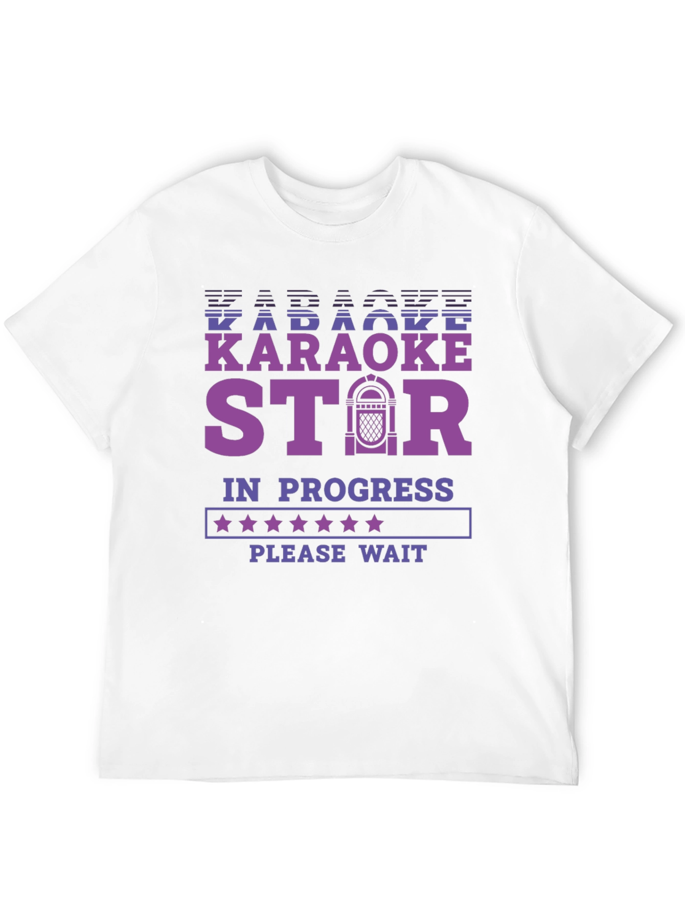 Karaoke Star T-Shirt - In Progress Fun Tee
