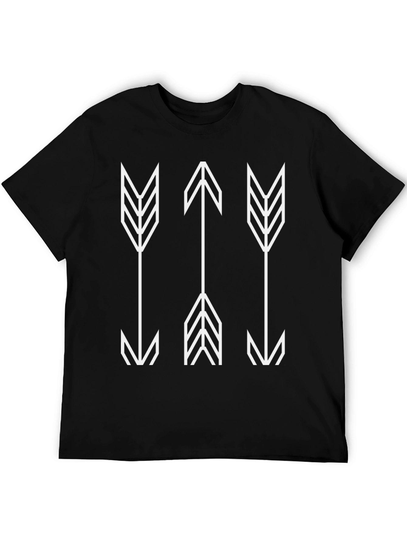 Arrow Graphic Tee - Minimalist Design