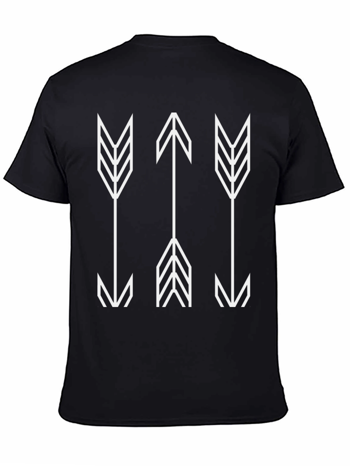 Arrow Graphic Tee - Minimalist Design