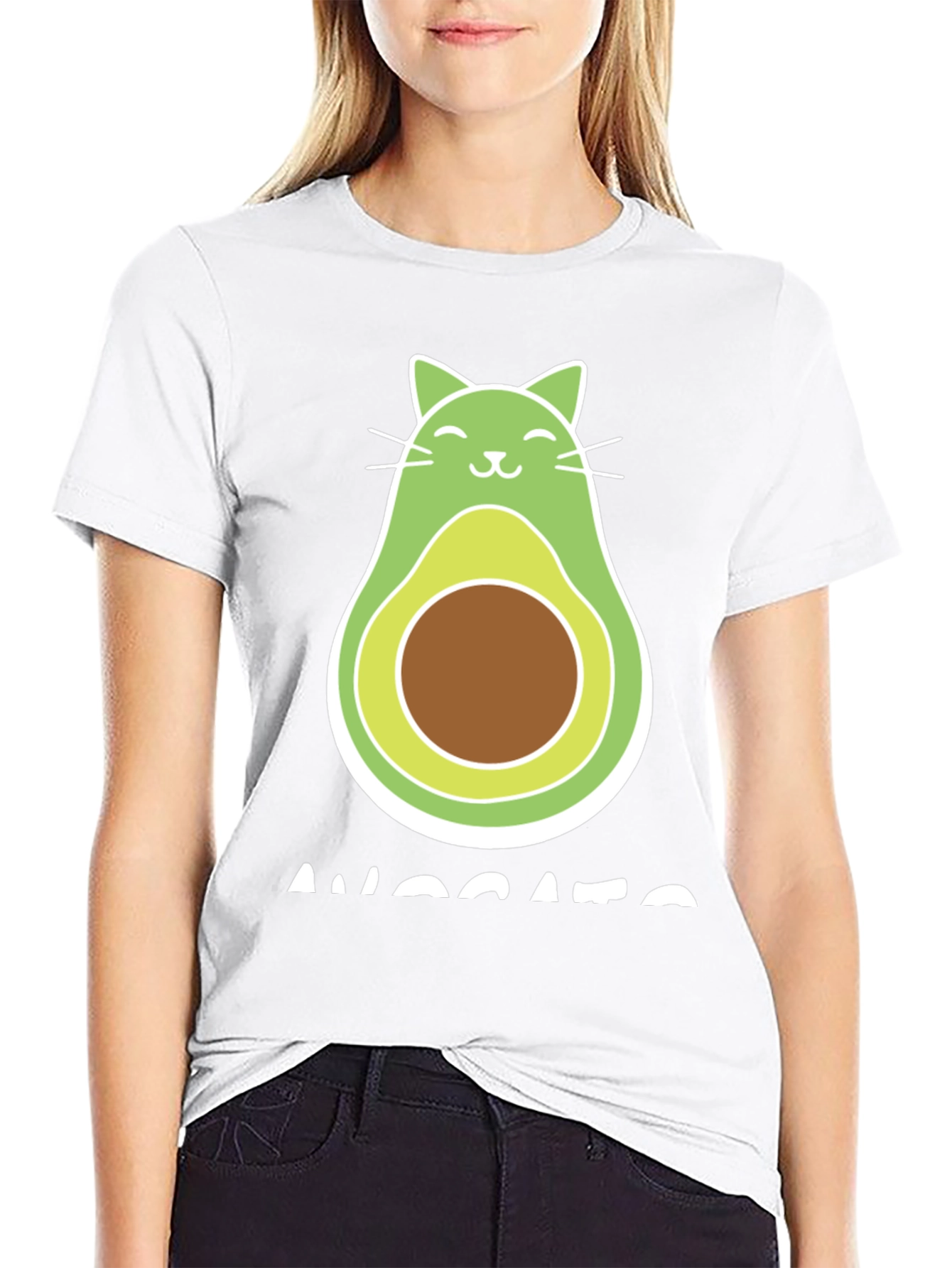 Avocato T-Shirt: Cat Avocado Fusion Tee