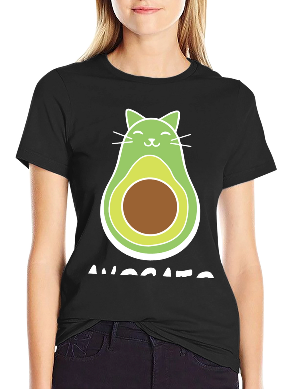 Avocato T-Shirt: Cat Avocado Fusion Tee