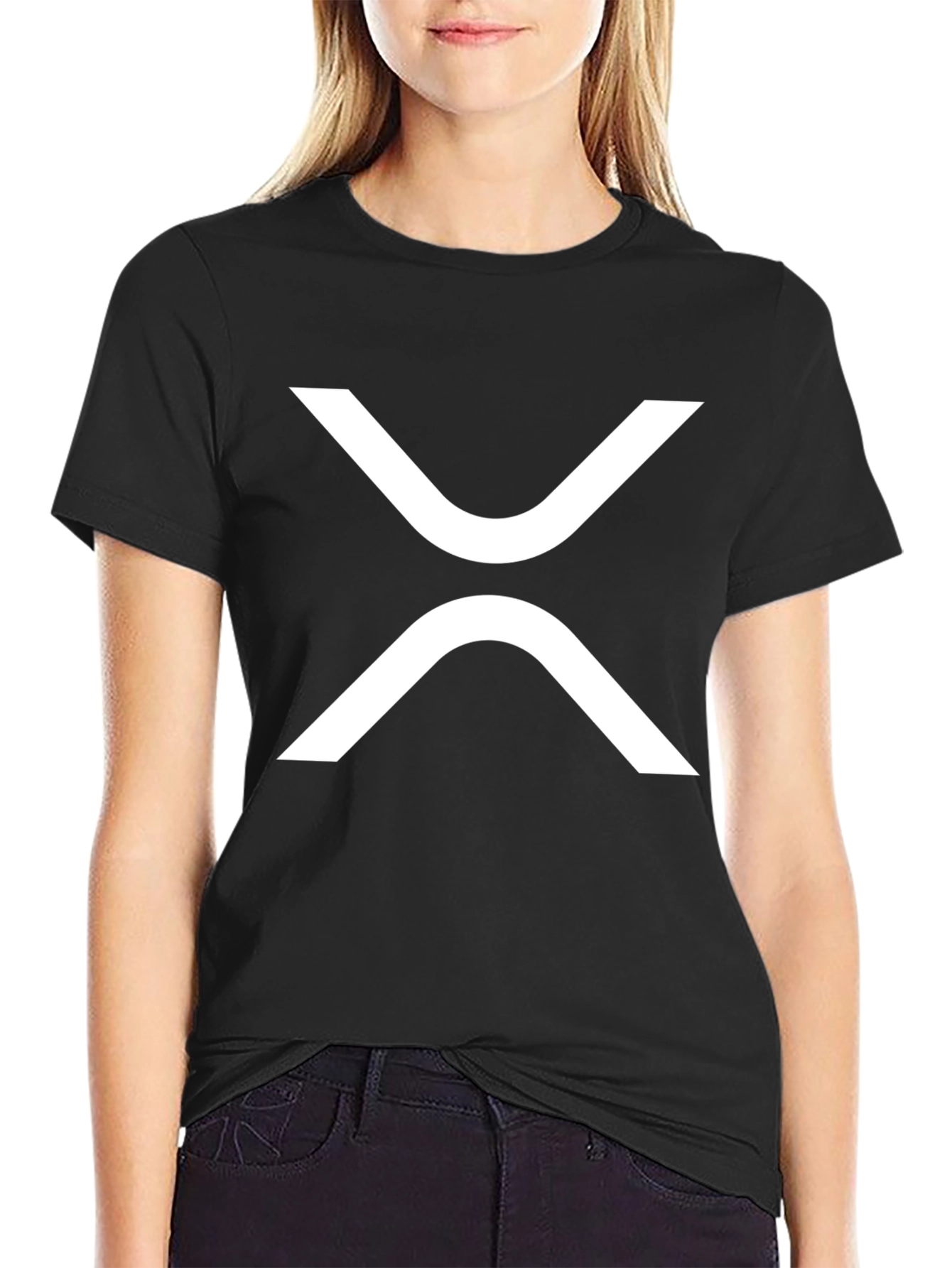 Ripple Crypto Black T-Shirt