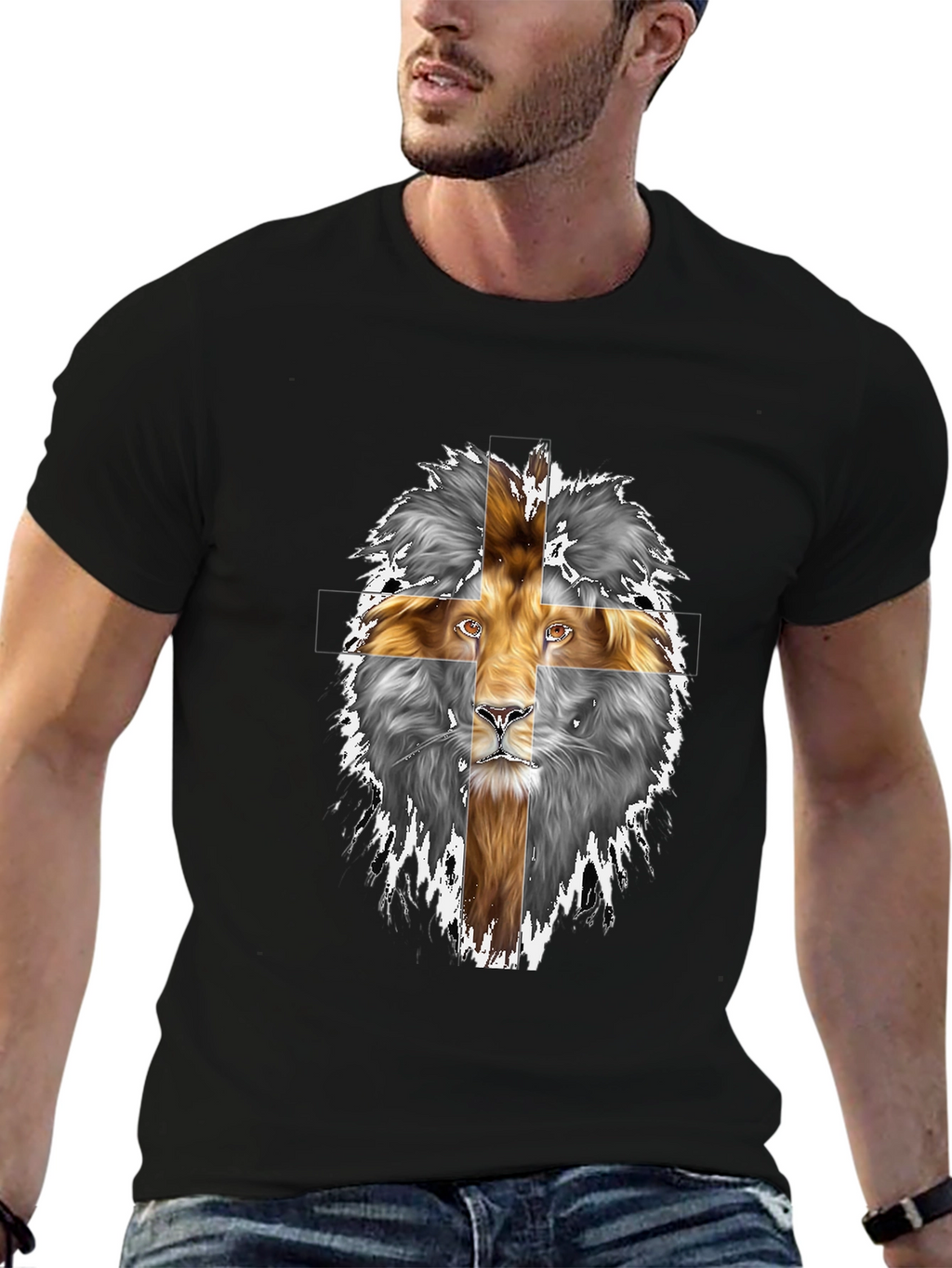 Lion England Flag T-Shirt