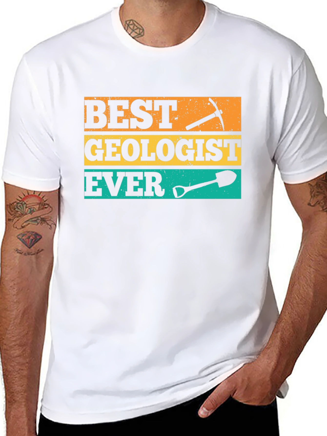 Best Geologist Ever T-Shirt Funny Geology Rock Mineral Collector Tee