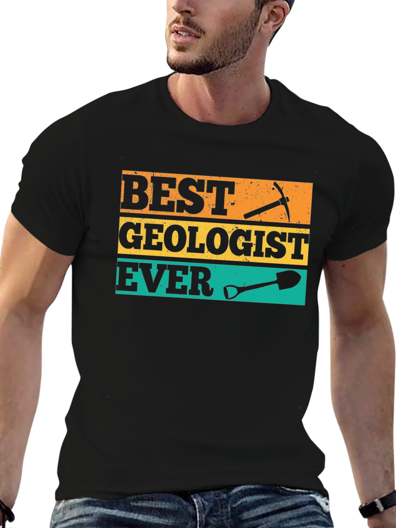 Best Geologist Ever T-Shirt Funny Geology Rock Mineral Collector Tee
