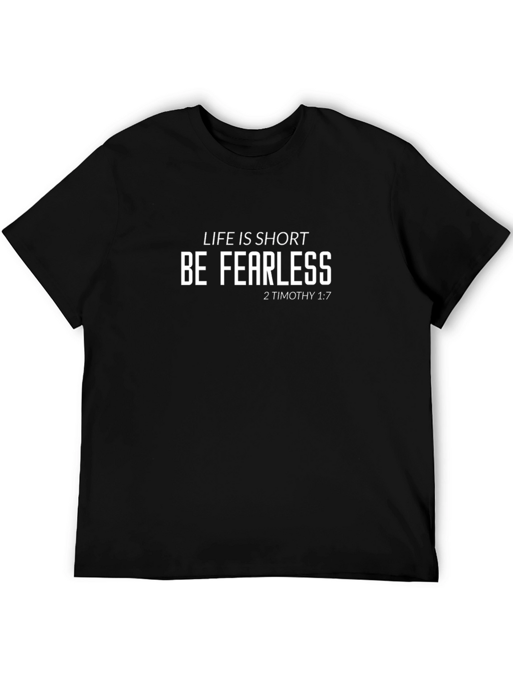 Be Fearless Graphic Tee - Christian Apparel