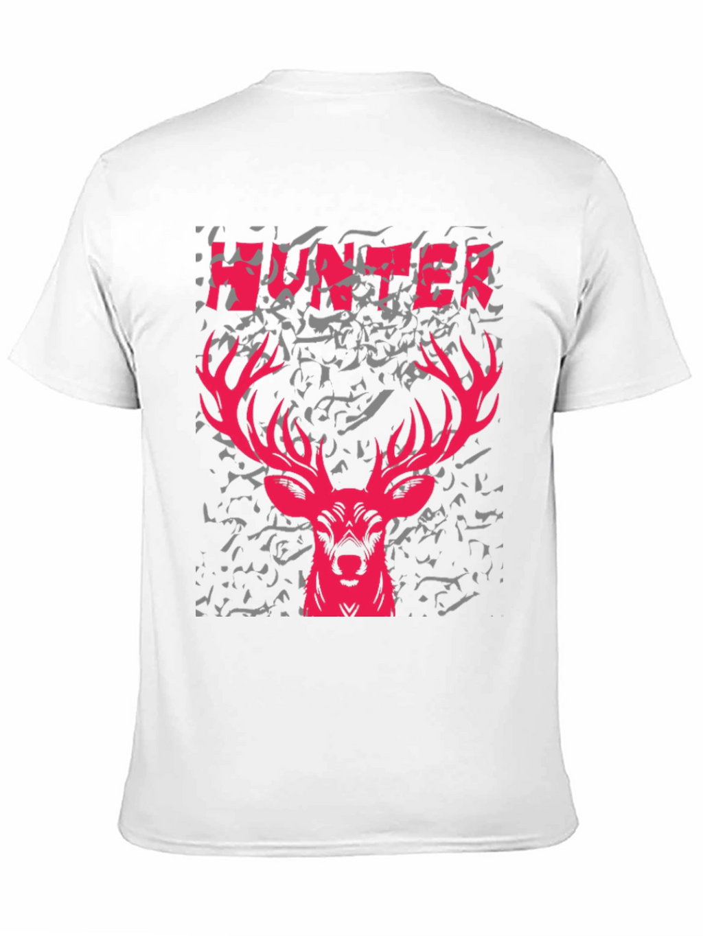 Hunter Deer Graphic Tee - Mens Black T-Shirt
