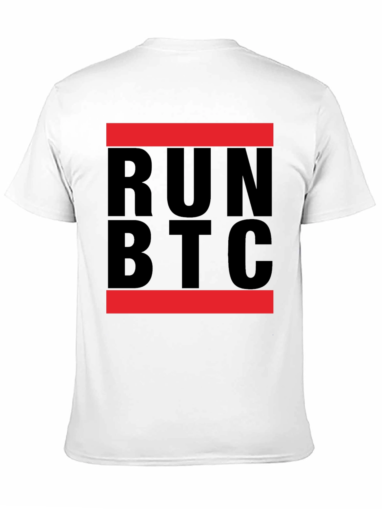Run BTC T-Shirt - Crypto Enthusiast Tee