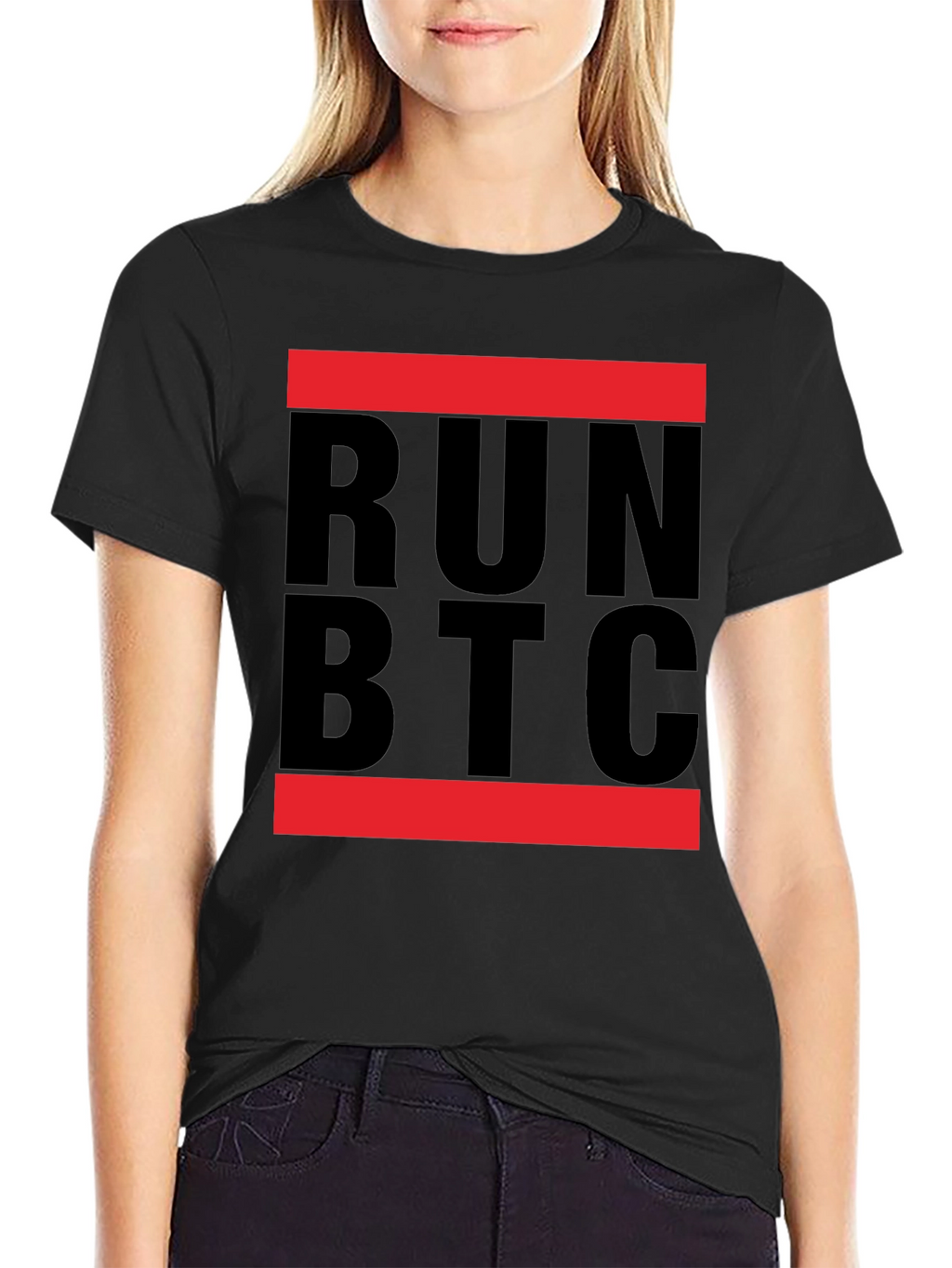 Run BTC T-Shirt - Crypto Enthusiast Tee