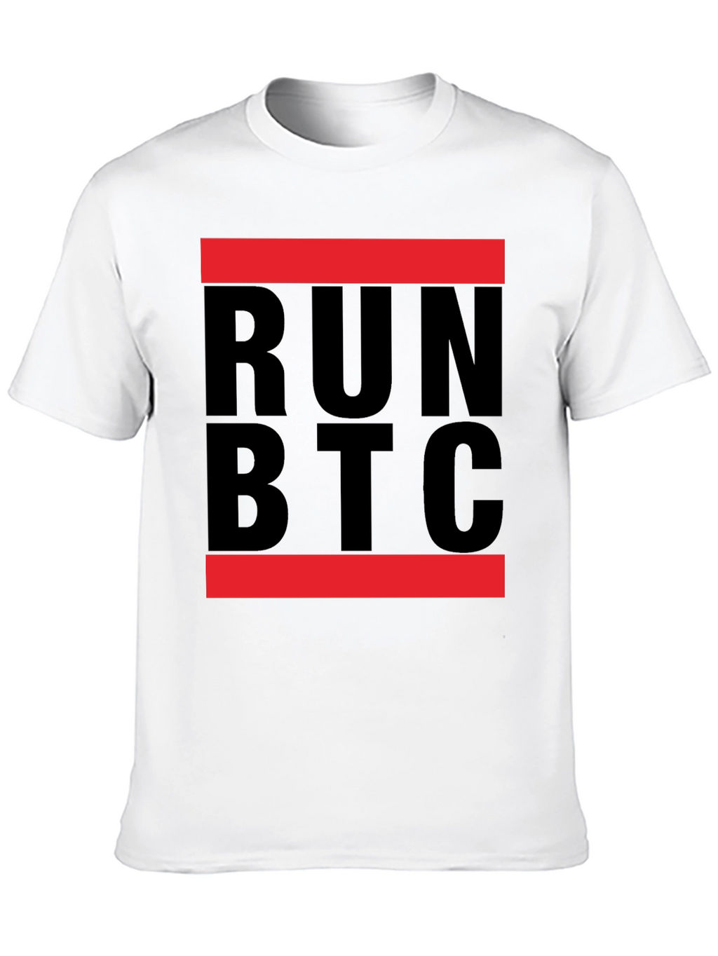 Run BTC T-Shirt - Crypto Enthusiast Tee