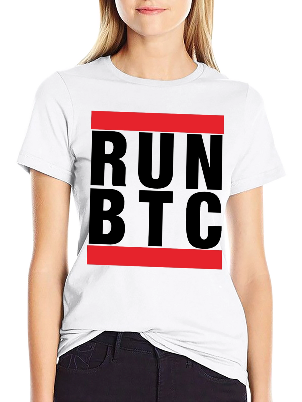 Run BTC T-Shirt - Crypto Enthusiast Tee