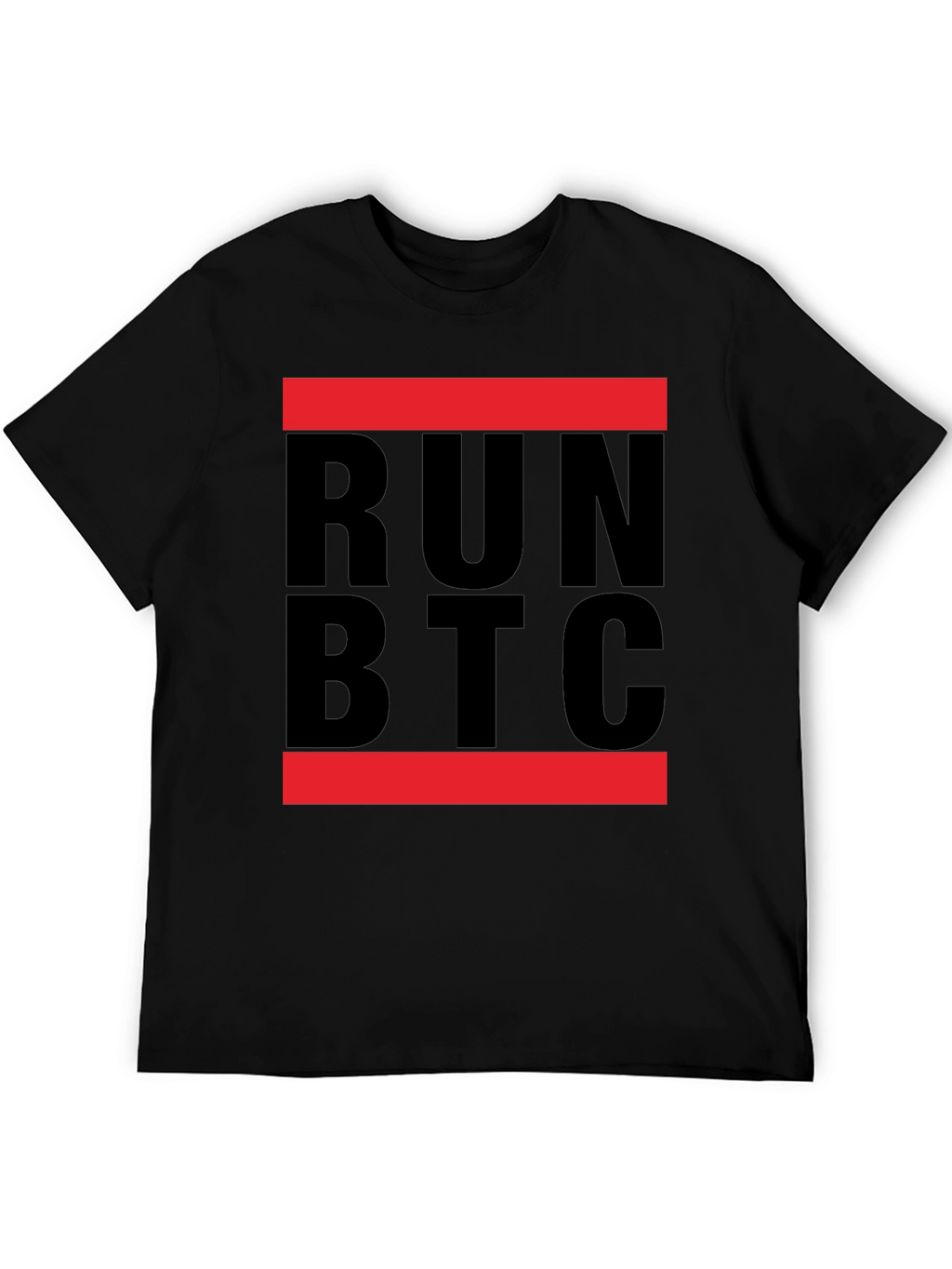 Run BTC T-Shirt - Crypto Enthusiast Tee