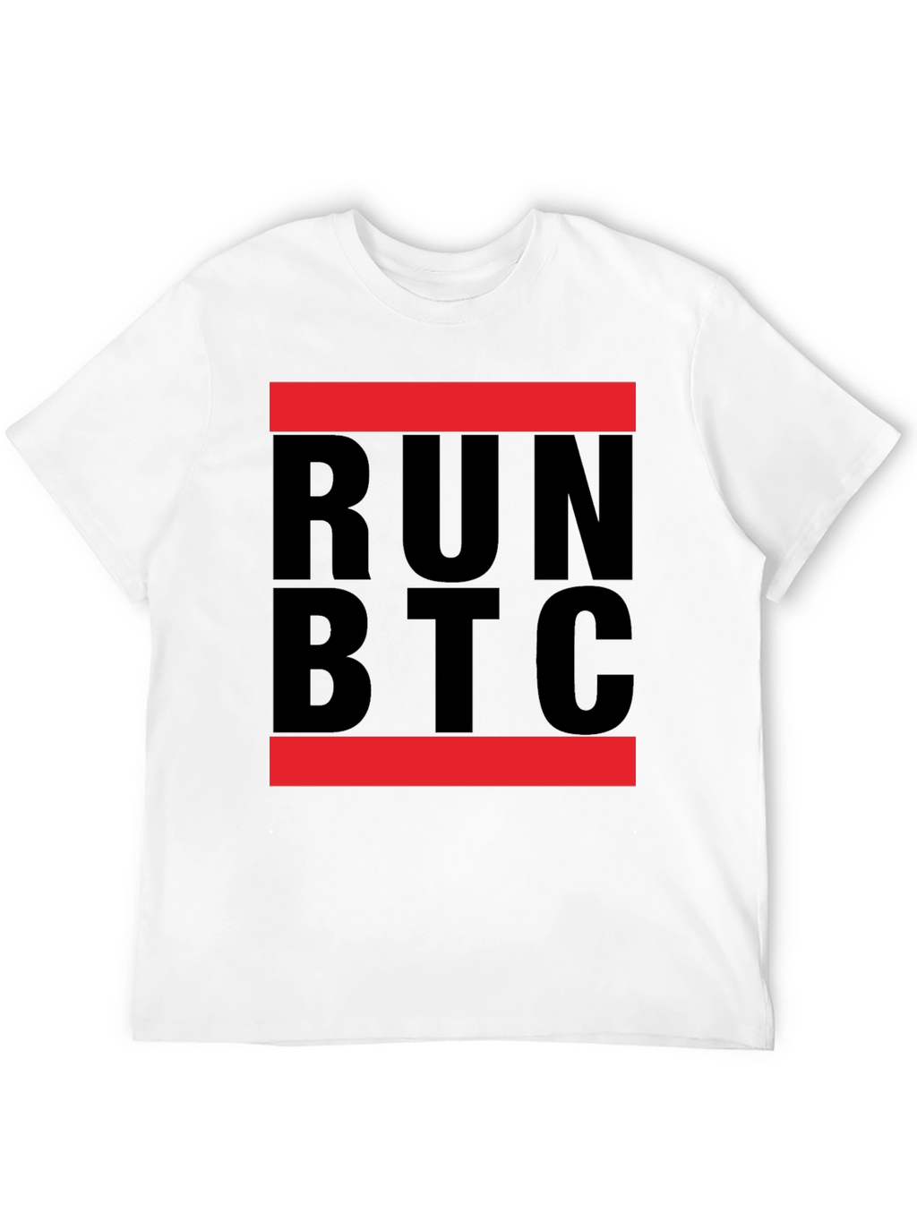 Run BTC T-Shirt - Crypto Enthusiast Tee