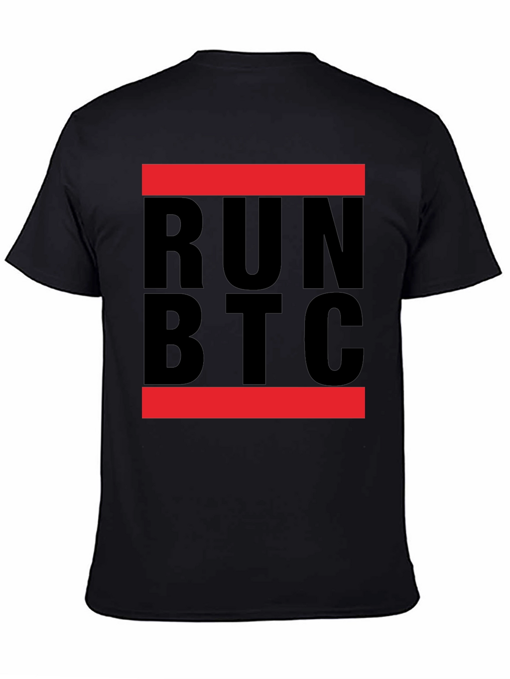 Run BTC T-Shirt - Crypto Enthusiast Tee
