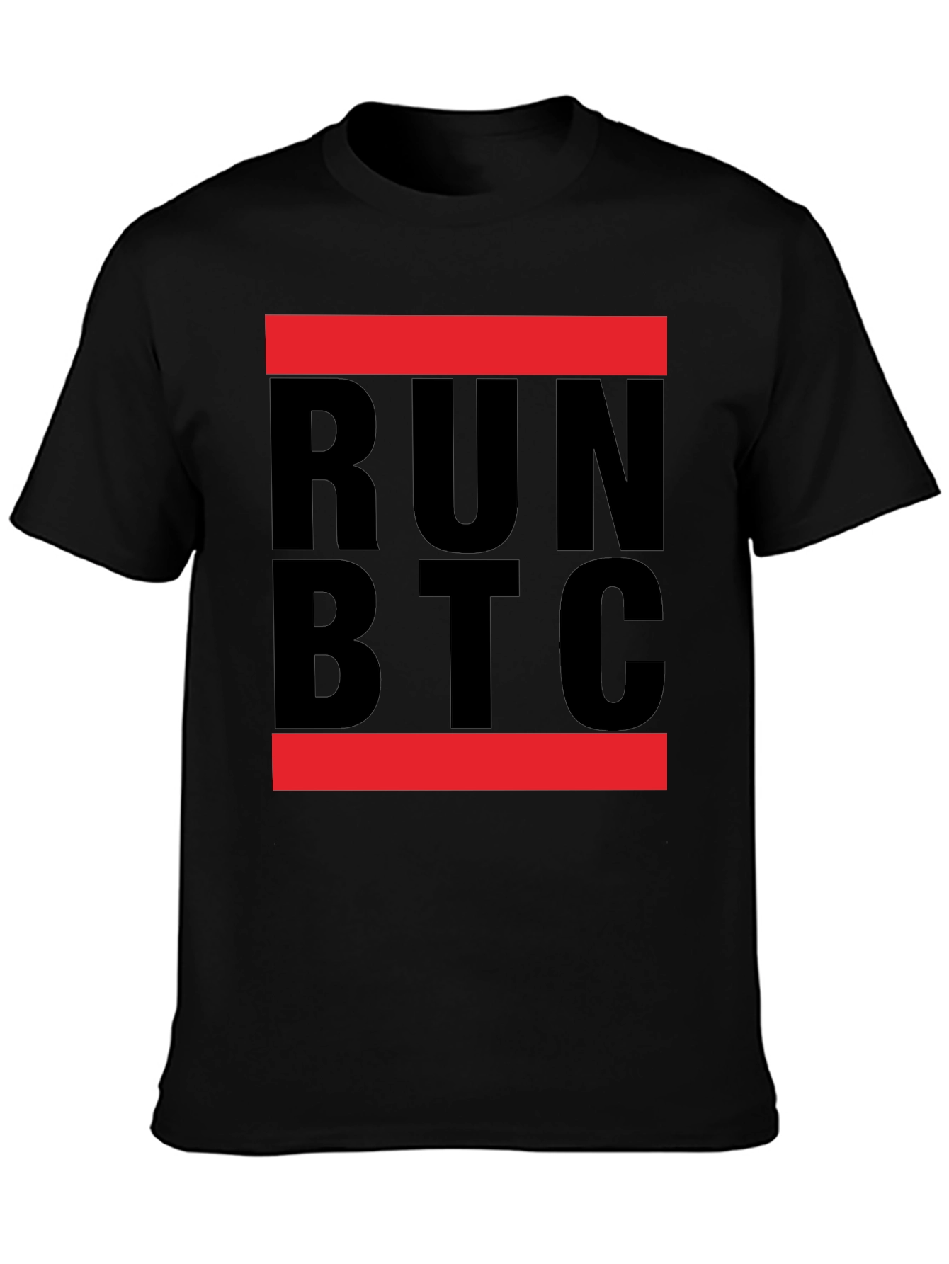 Run BTC T-Shirt - Crypto Enthusiast Tee
