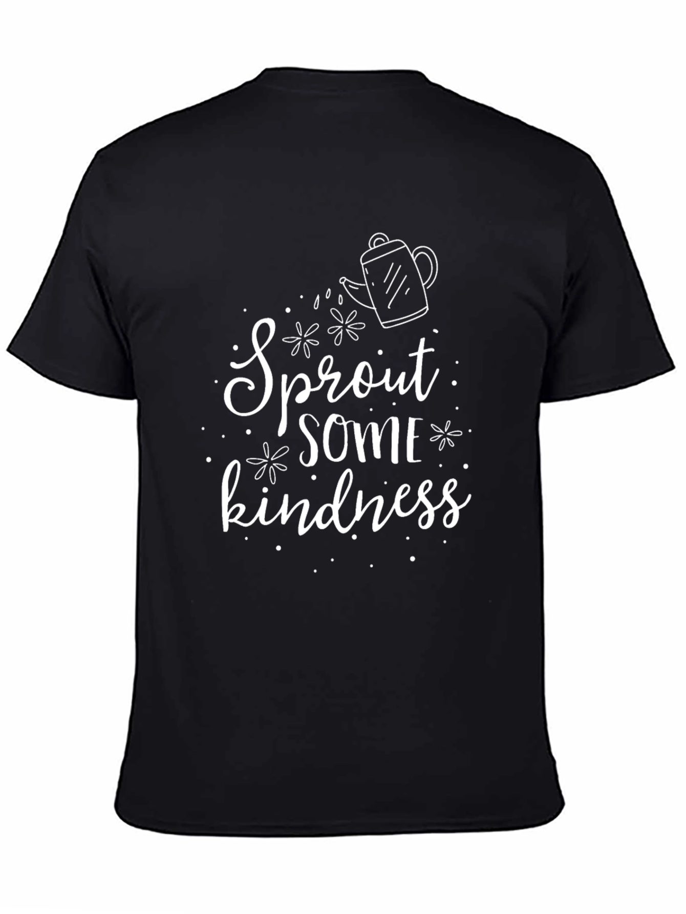 Sprout Kindness Black Graphic Tee