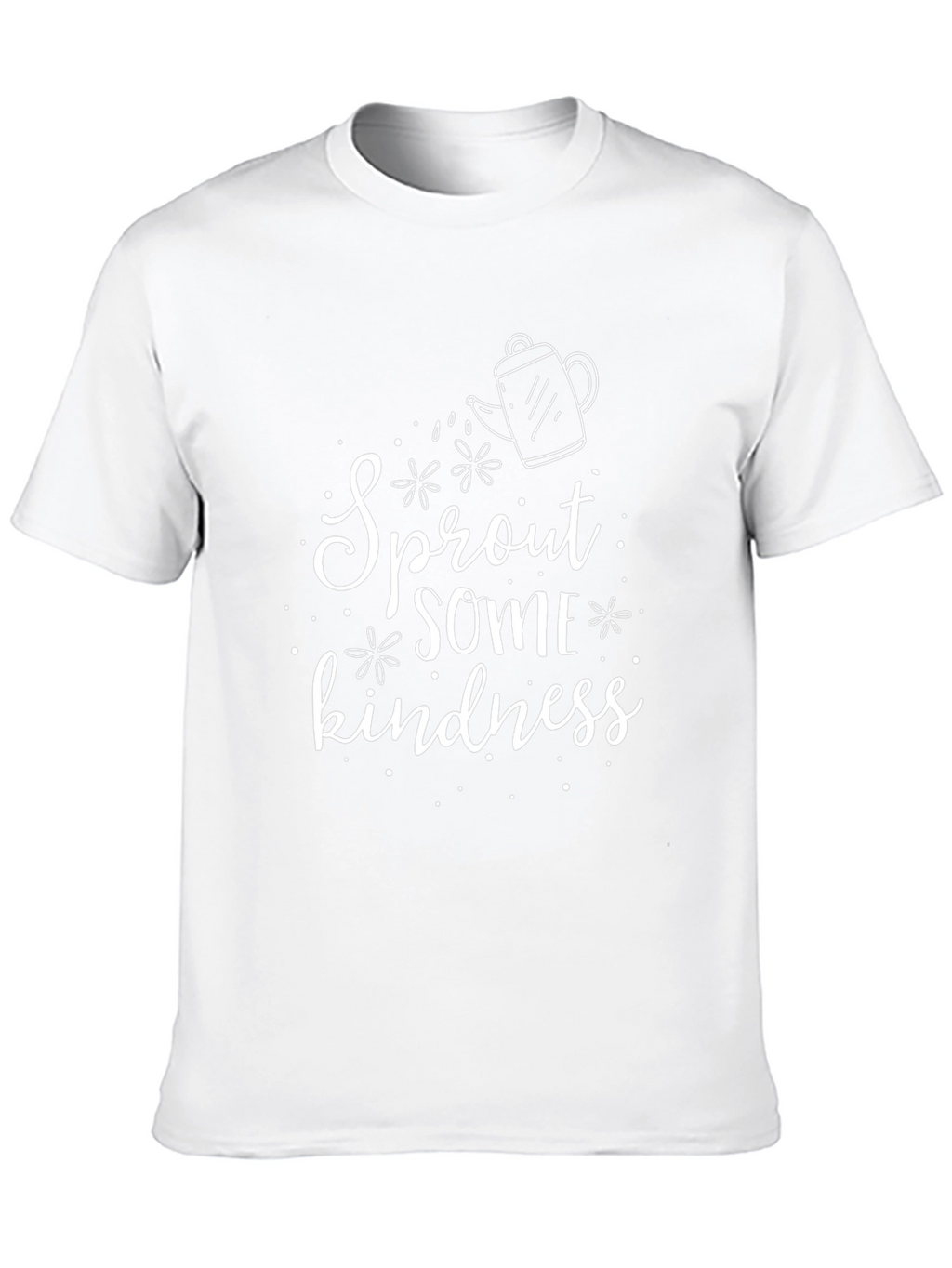 Sprout Kindness Black Graphic Tee