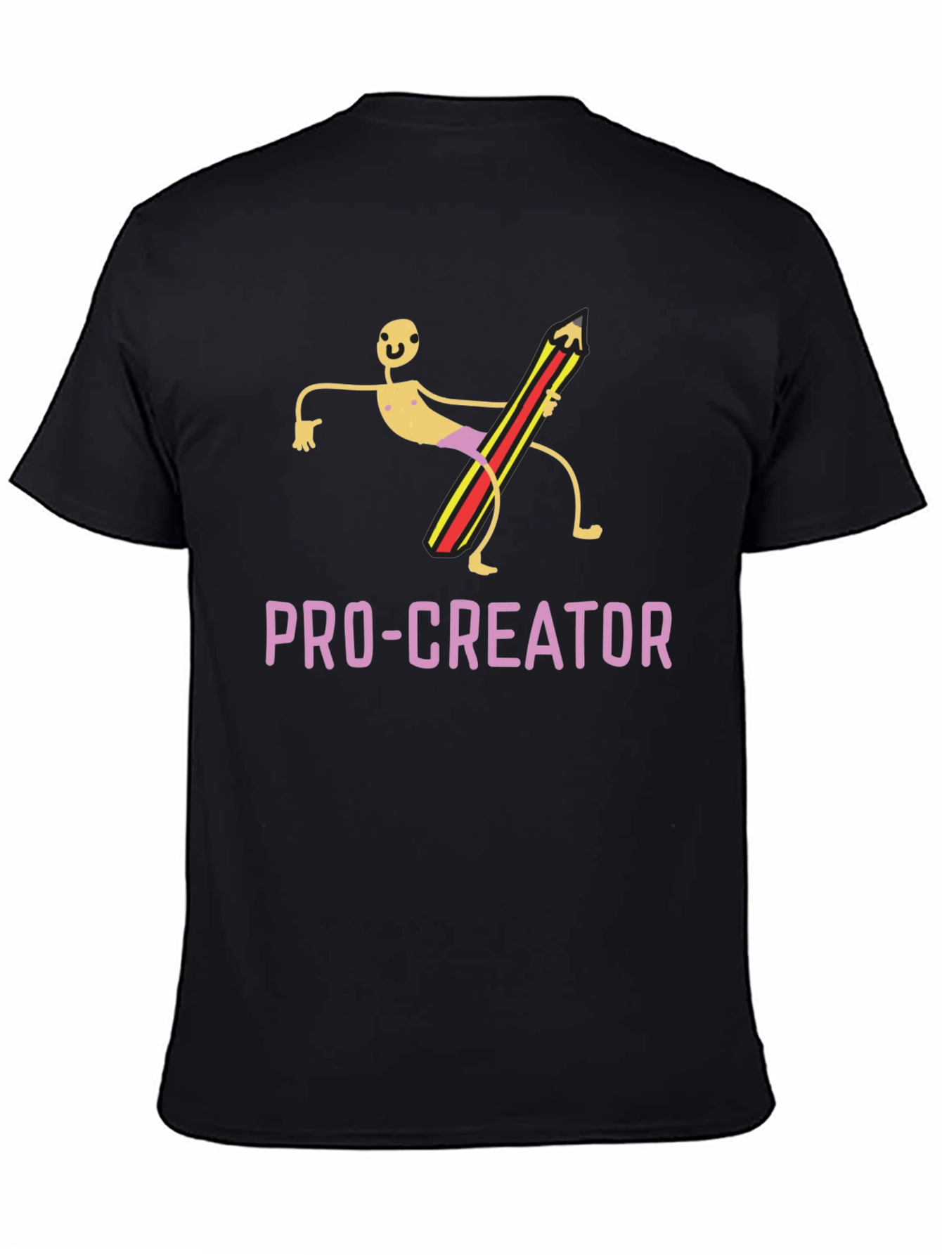 Pro-Creator Graphic Tee - Black Unisex T-Shirt