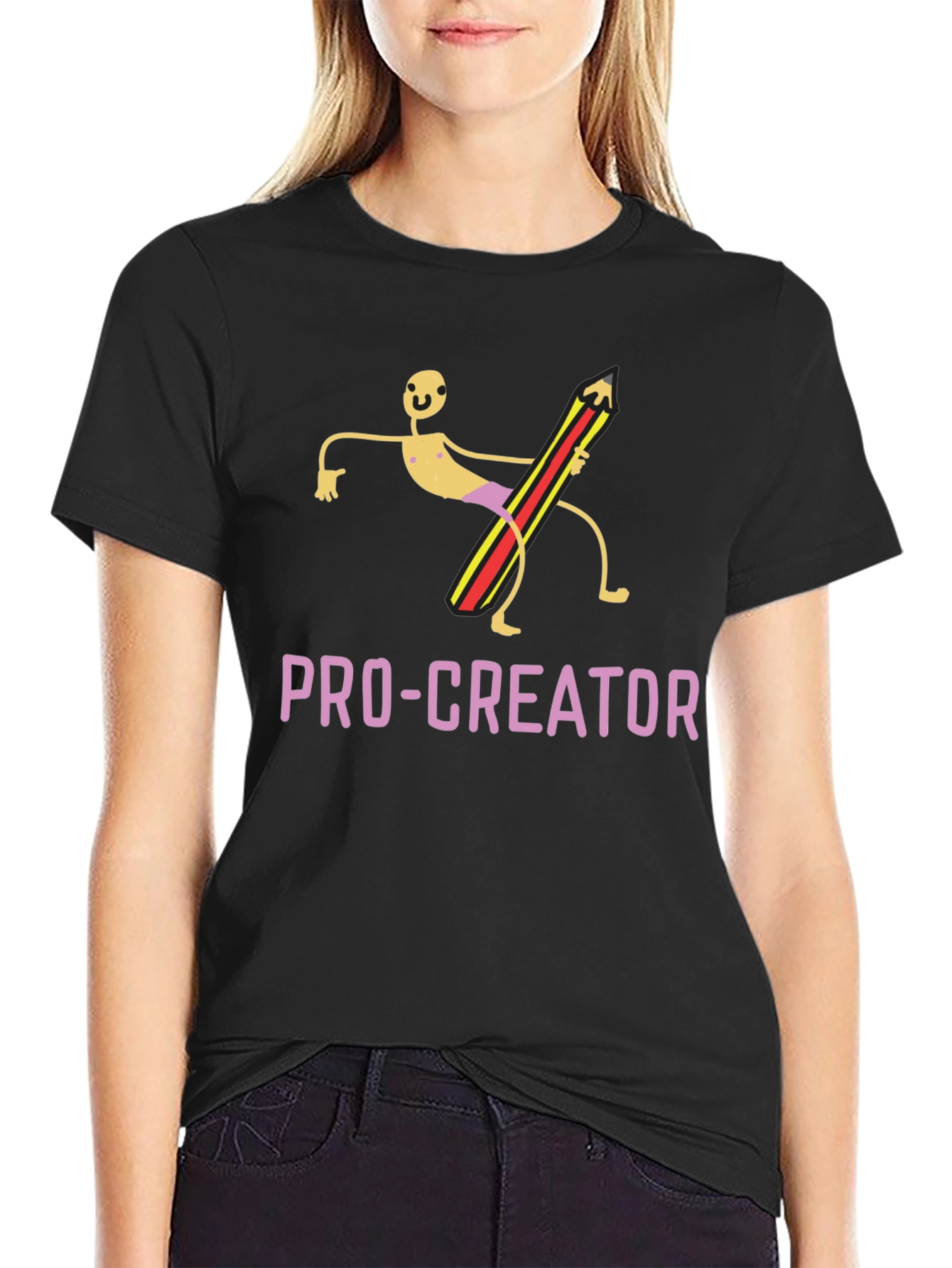 Pro-Creator Graphic Tee - Black Unisex T-Shirt