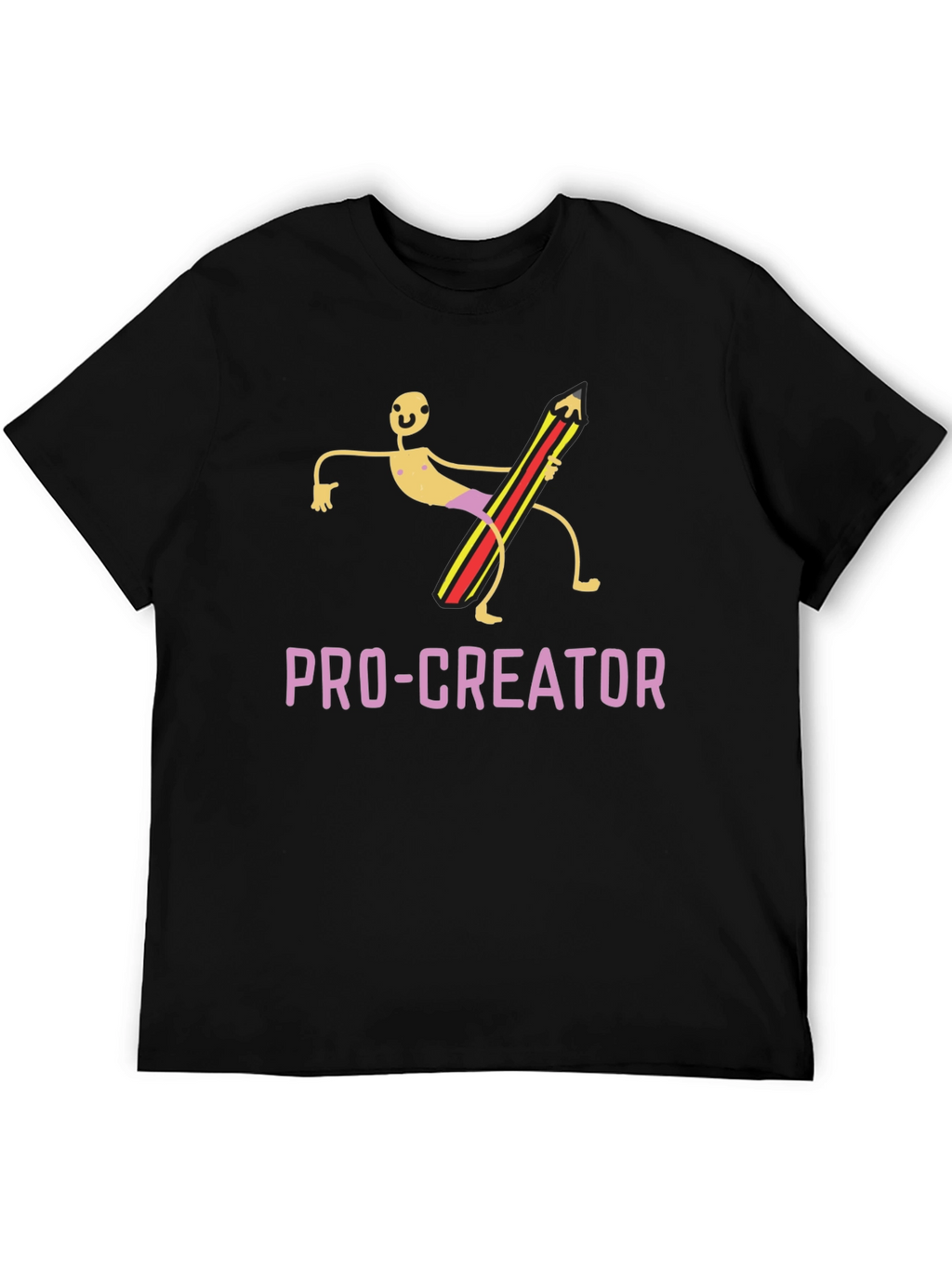 Pro-Creator Graphic Tee - Black Unisex T-Shirt