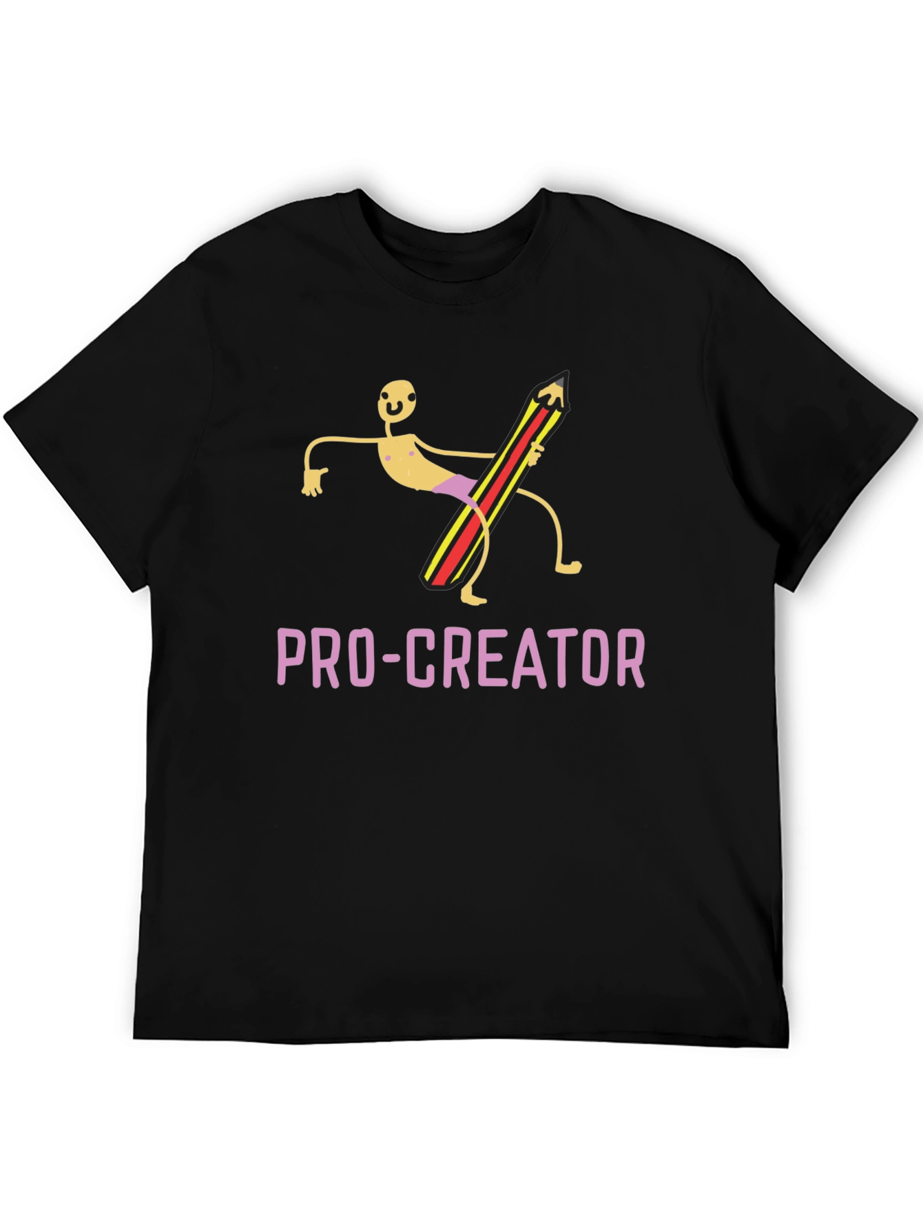 Pro-Creator Graphic Tee - Black Unisex T-Shirt